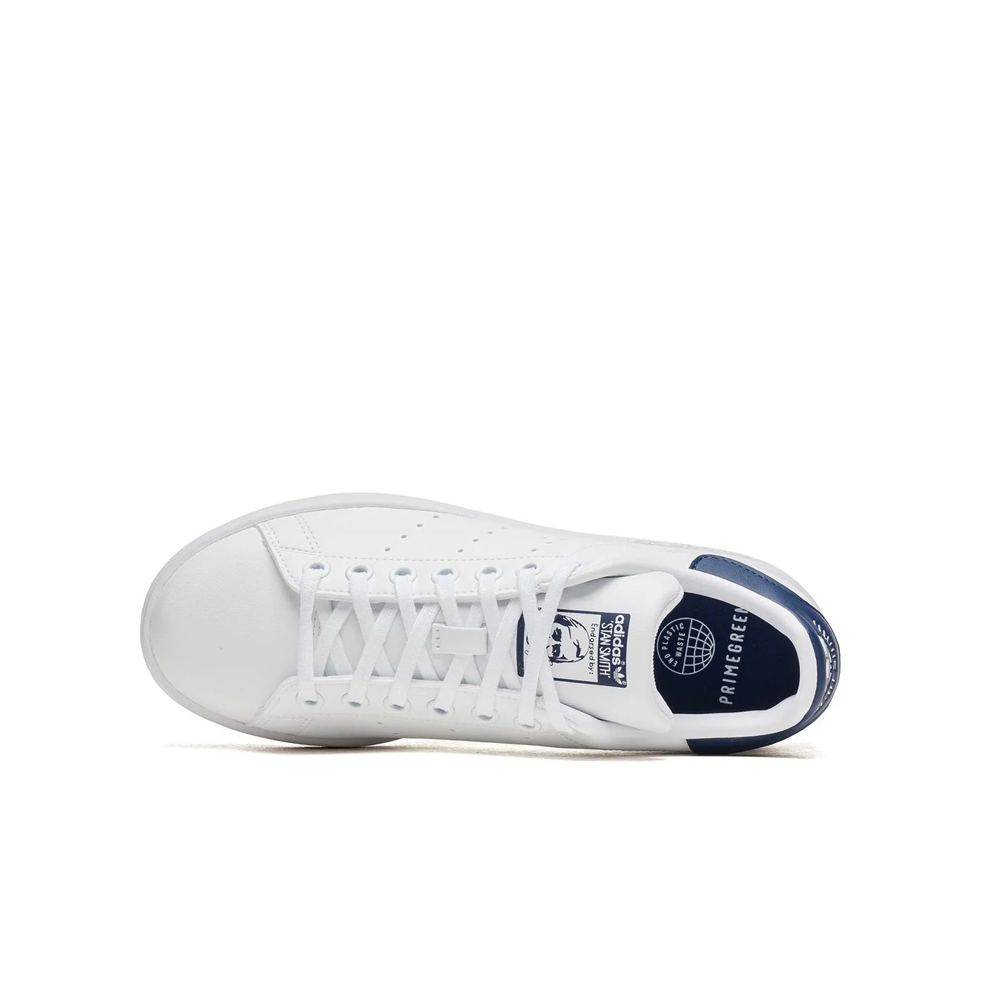 Adidas Stan Smith J Ftwr White/Ftwr White/Dark Blue - Image 5