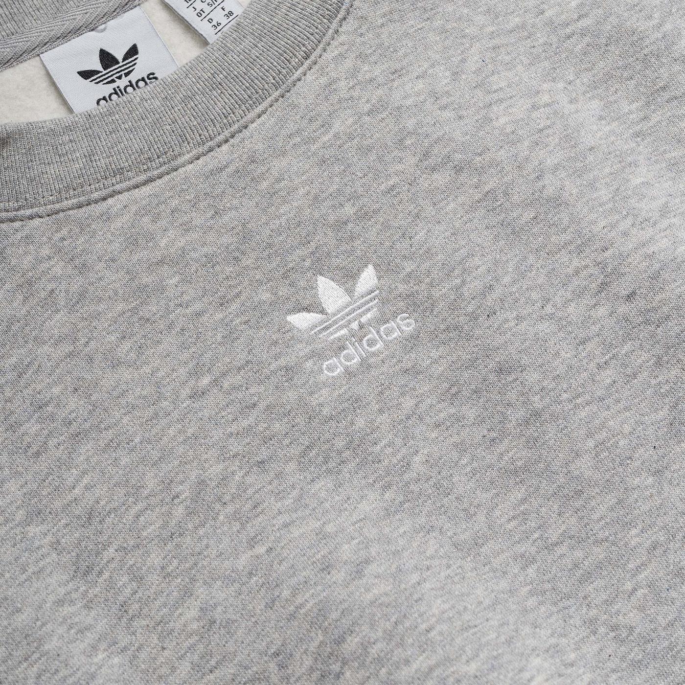 Adidas Sweatshirt Medium Grey Heather - Image 2