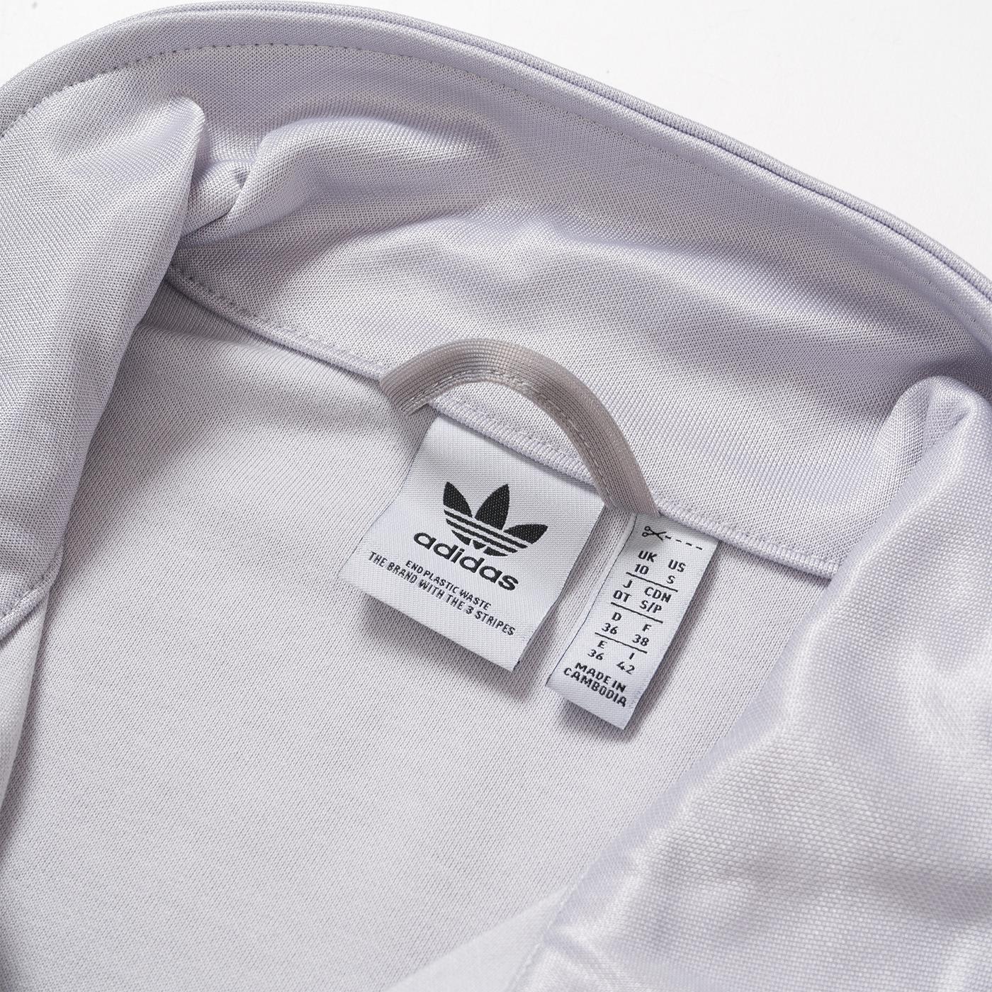 Adidas Track Top Metallic Silver - Image 4