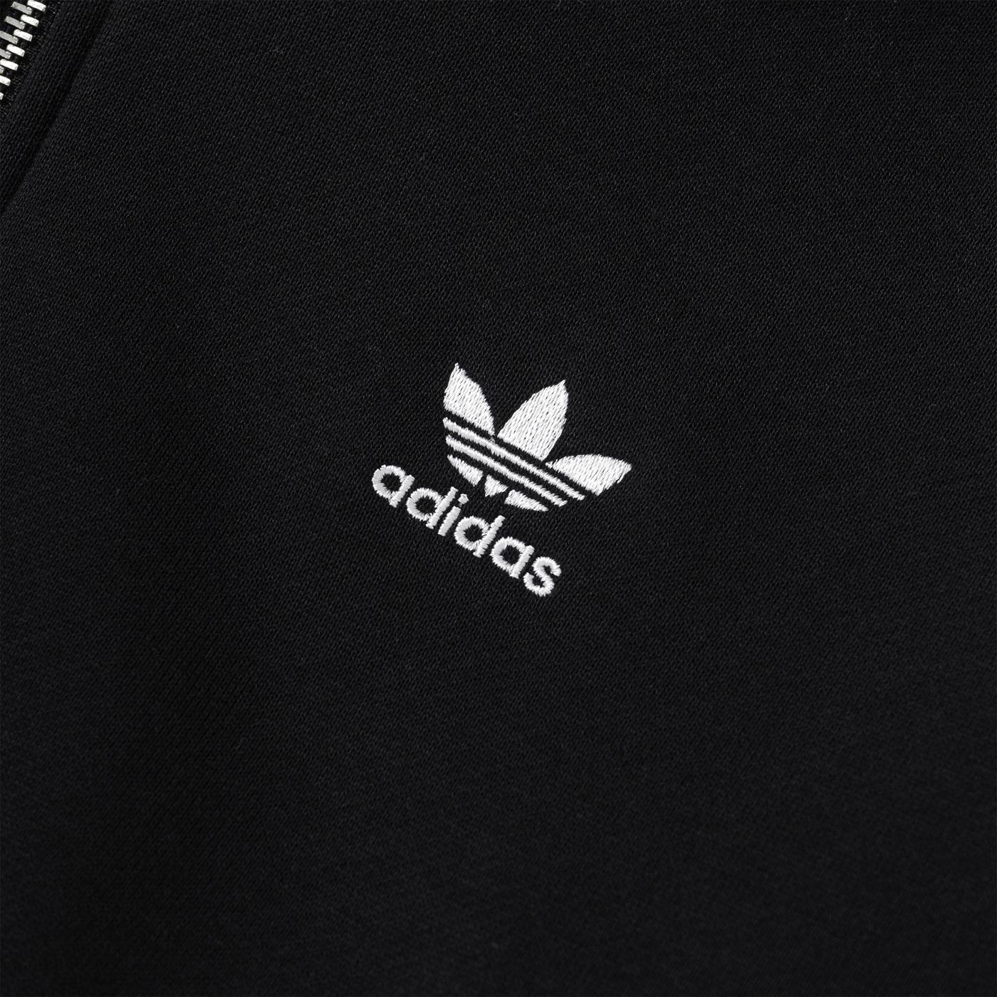 Adidas Zip Hoodie Black - Image 2
