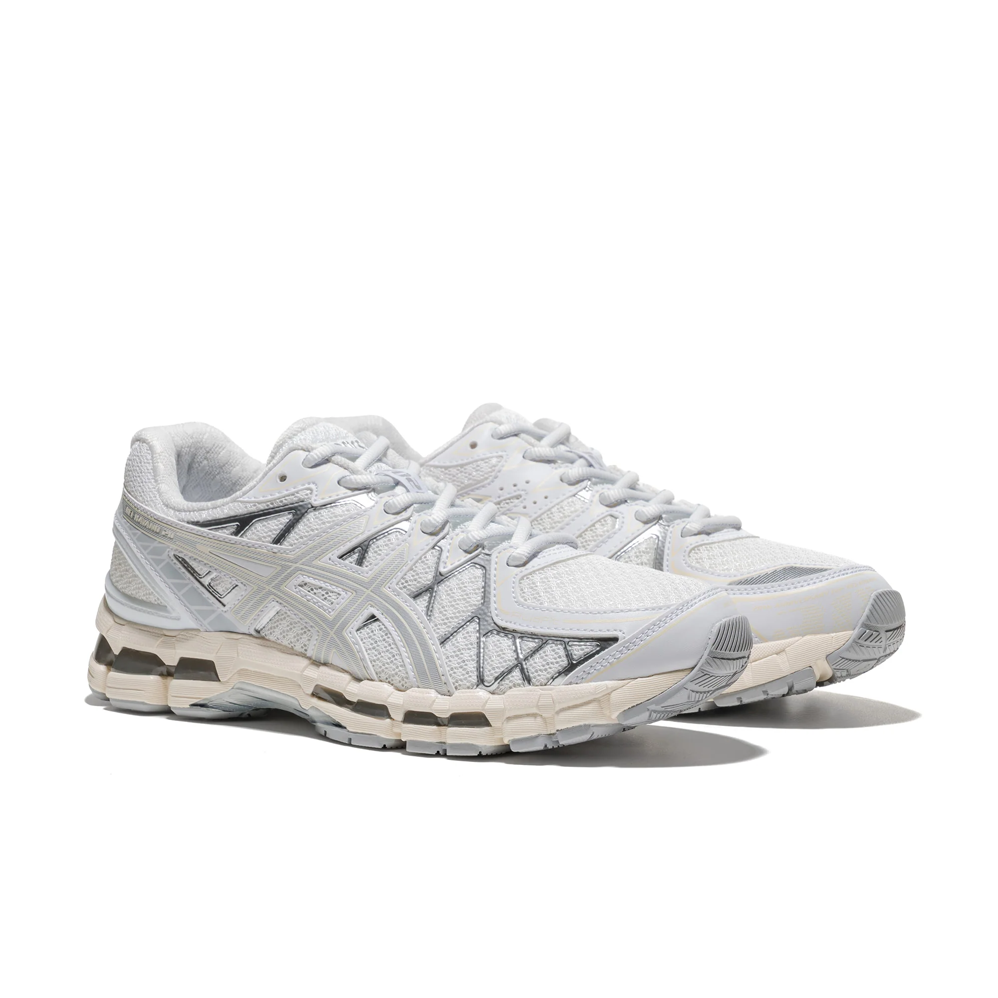 Asics Gel-Kayano 20 White/Pure Silver - Image 3