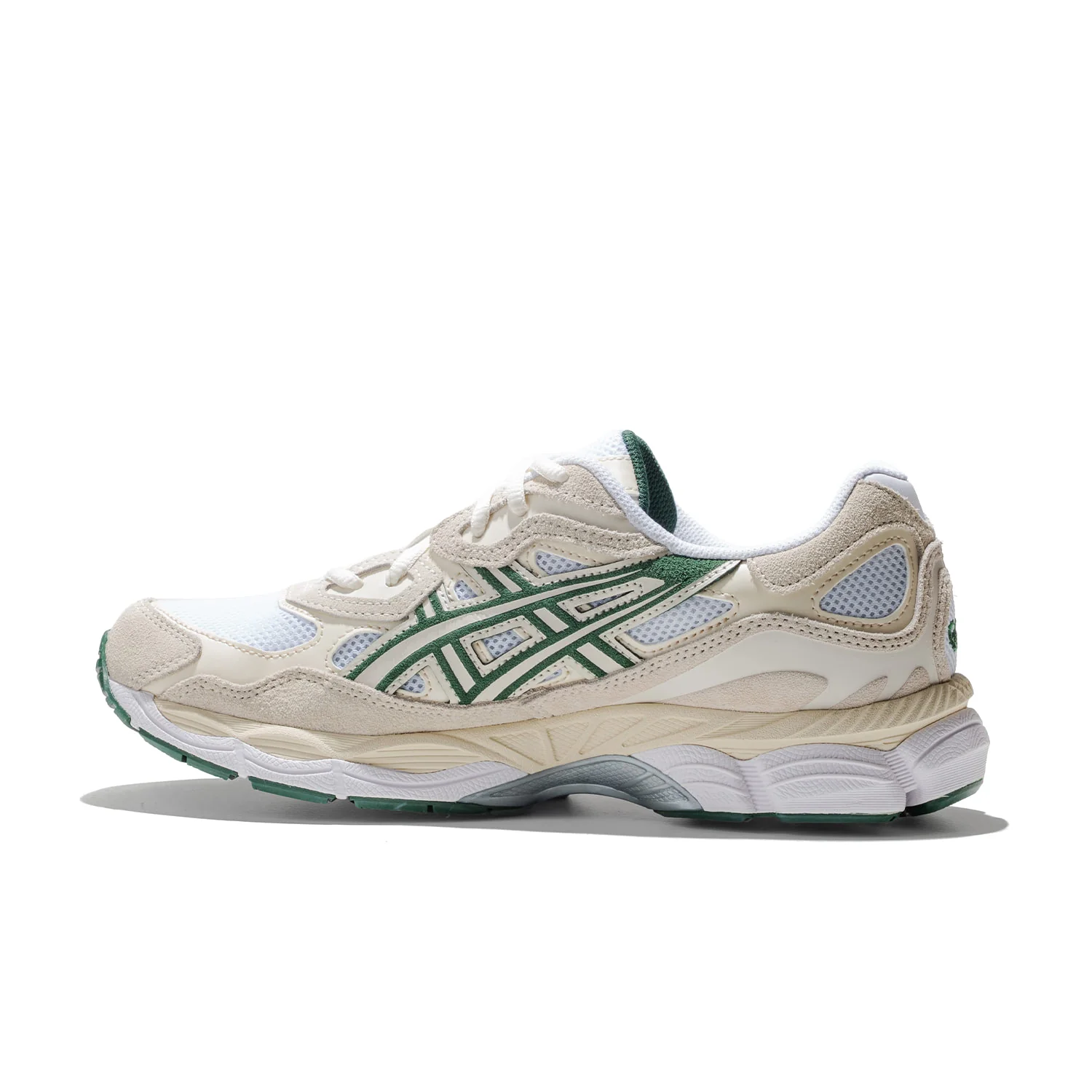 Asics Gel-NYC Ivory/Forest Night - Image 2