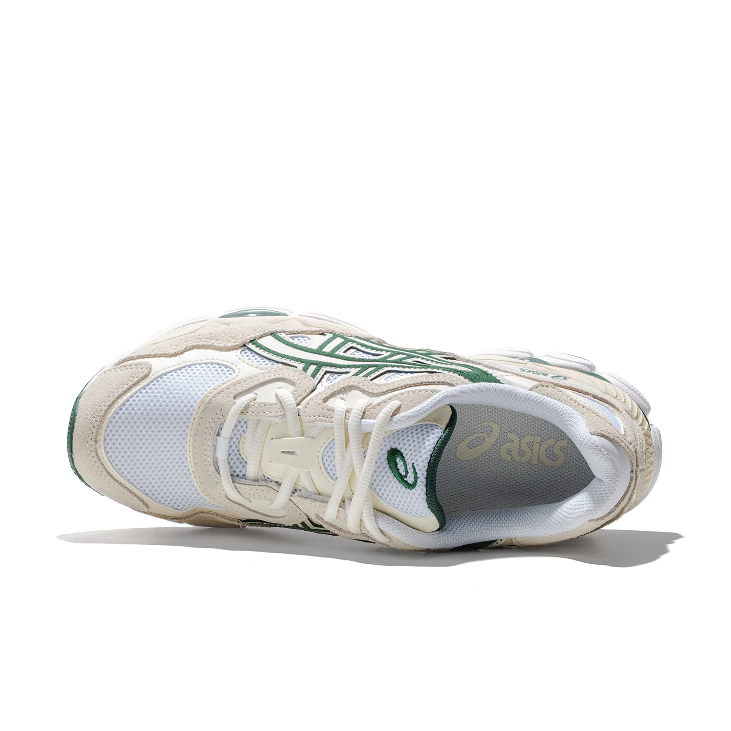 Asics Gel-NYC Ivory/Forest Night - Image 5