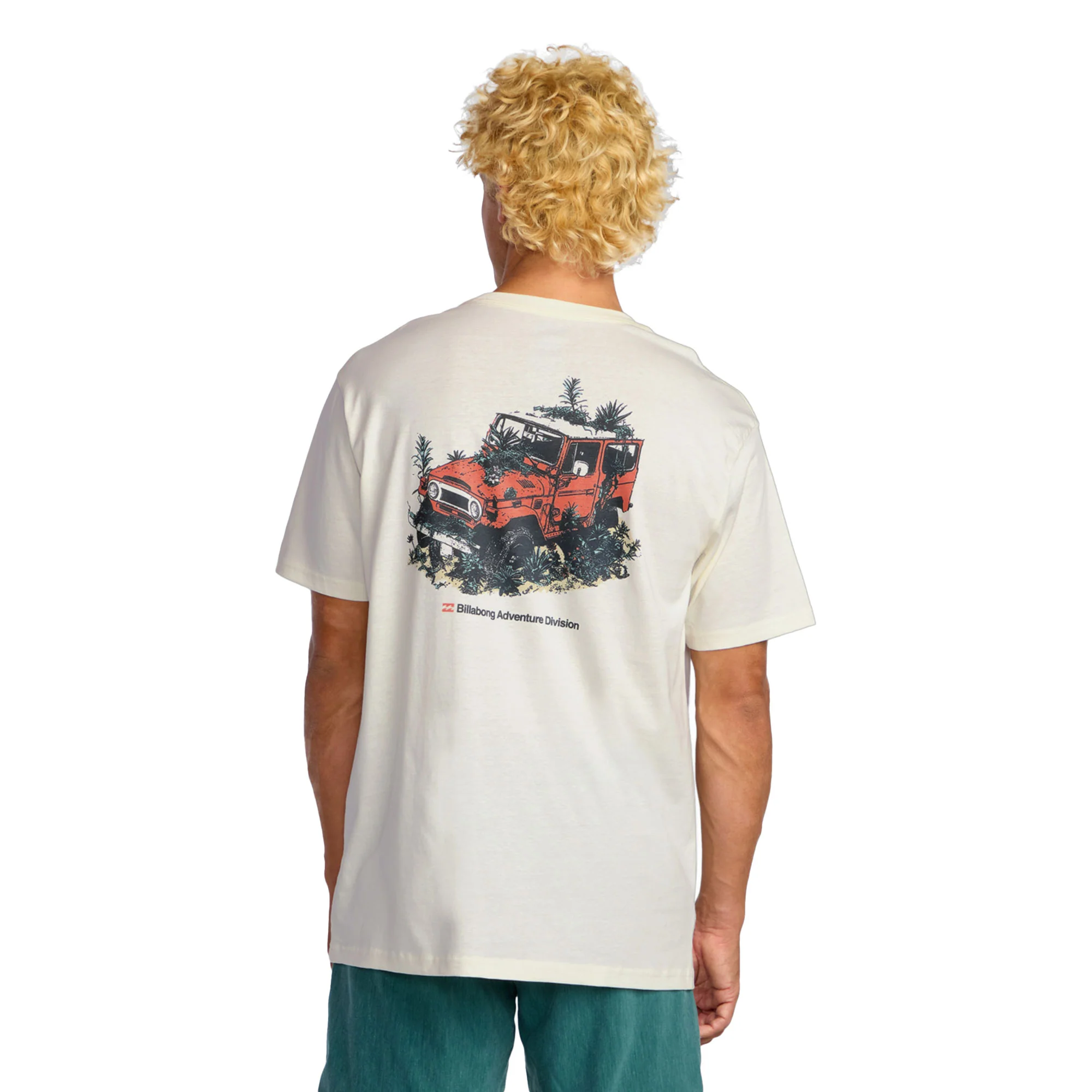 Billabong Abandon Adiv T-Shirt Off White
