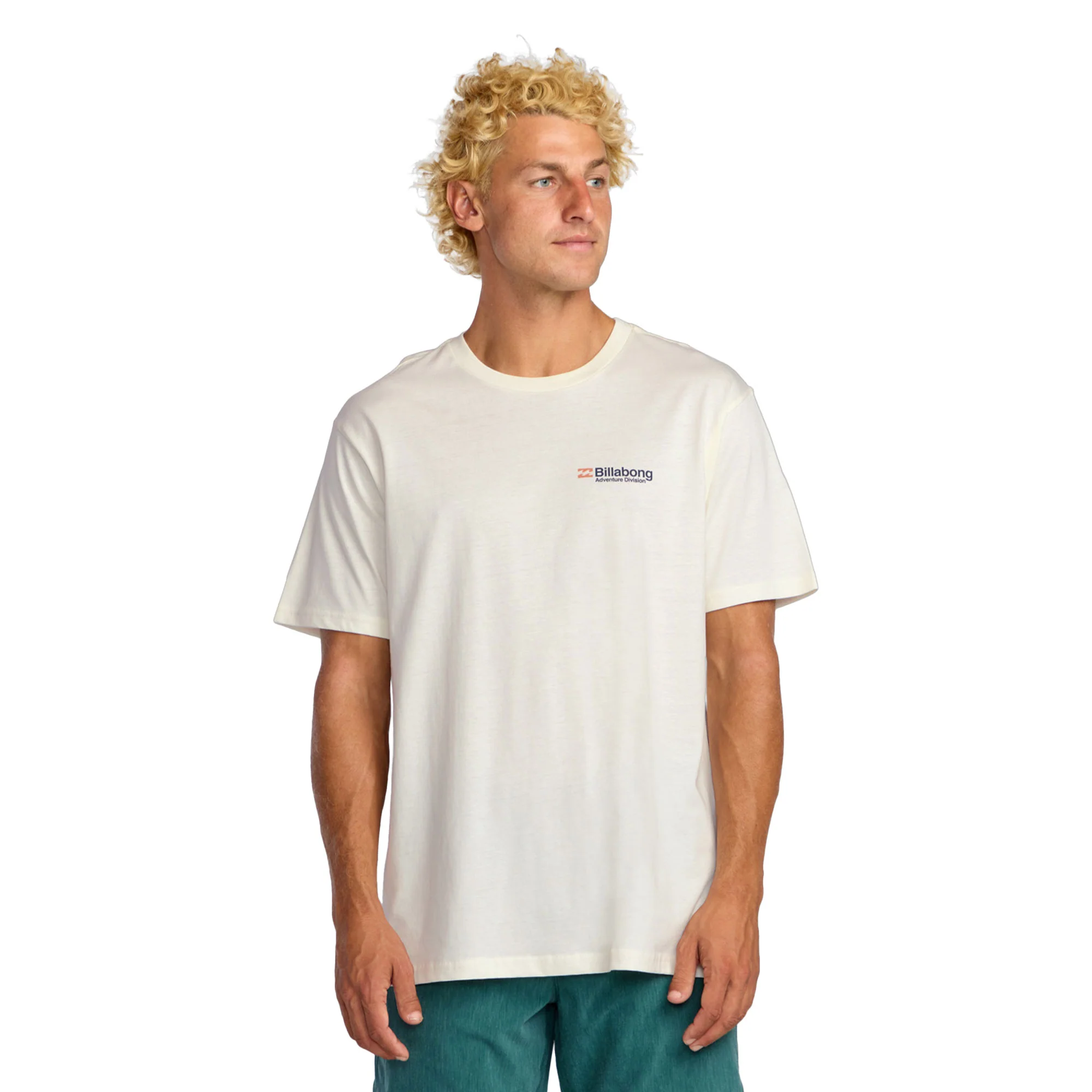 Billabong Abandon Adiv T-Shirt Off White - Image 2