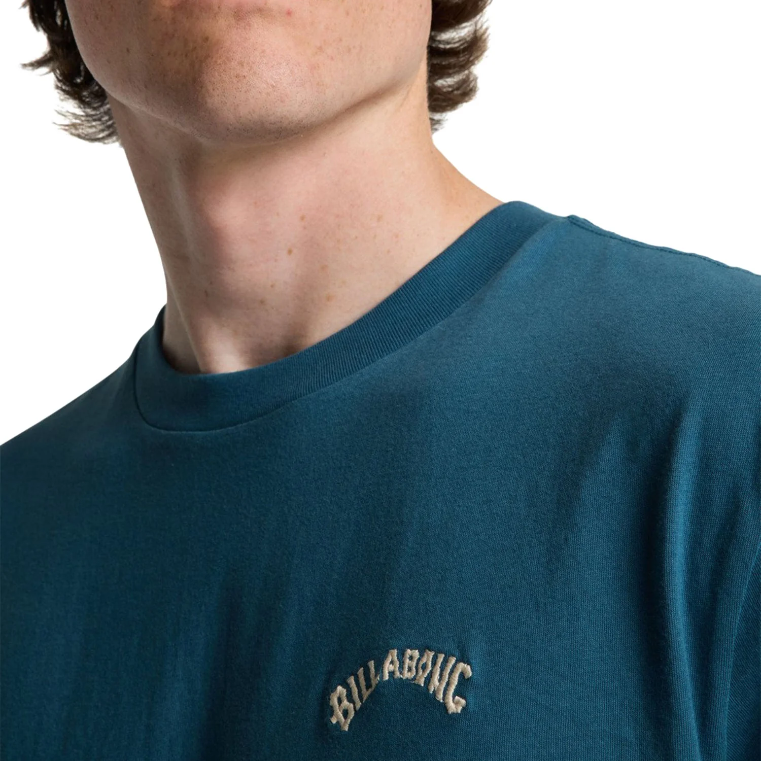 Billabong Arch Crew T-Shirt Real Teal - Image 3