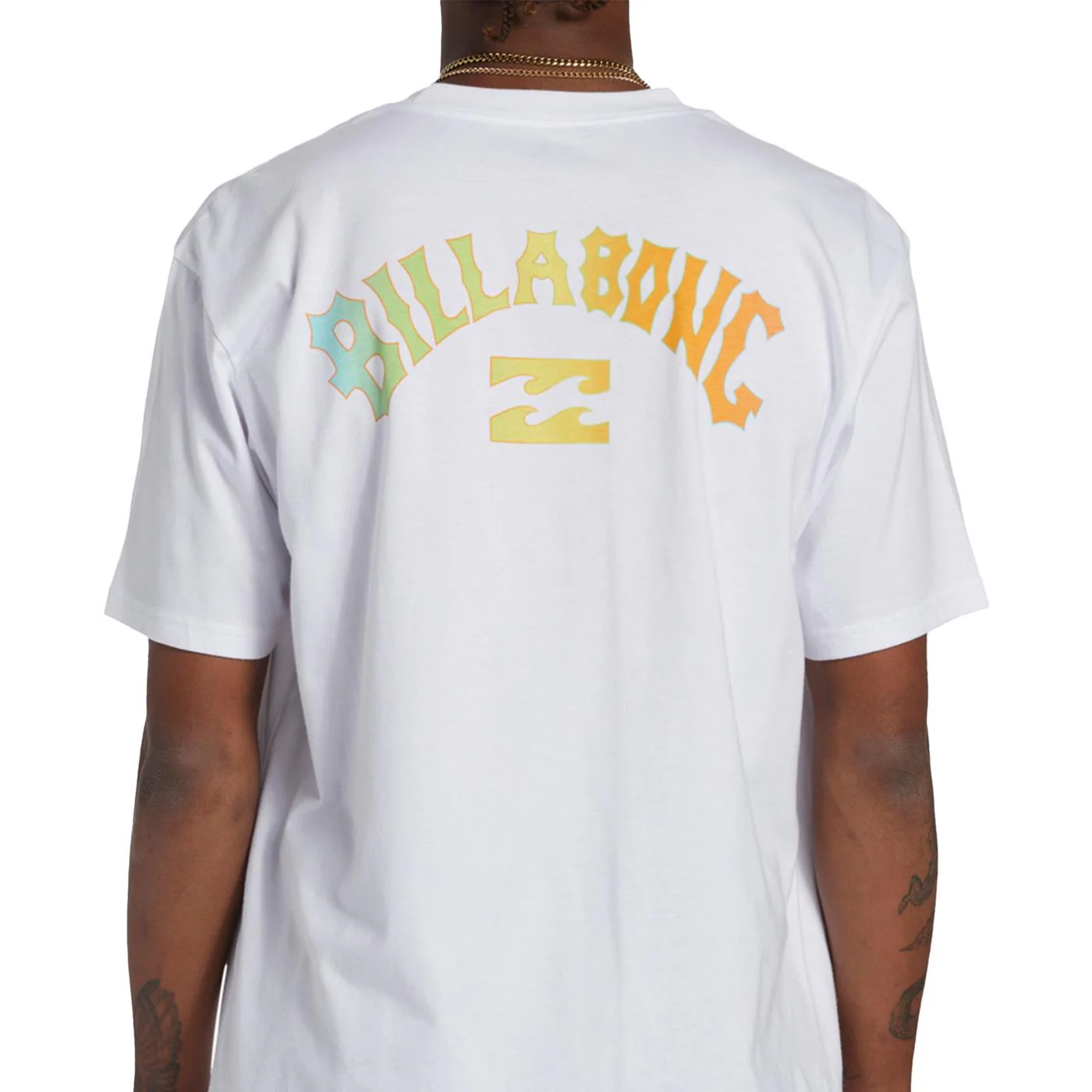 Billabong Arch Fill T-Shirt White - Image 3
