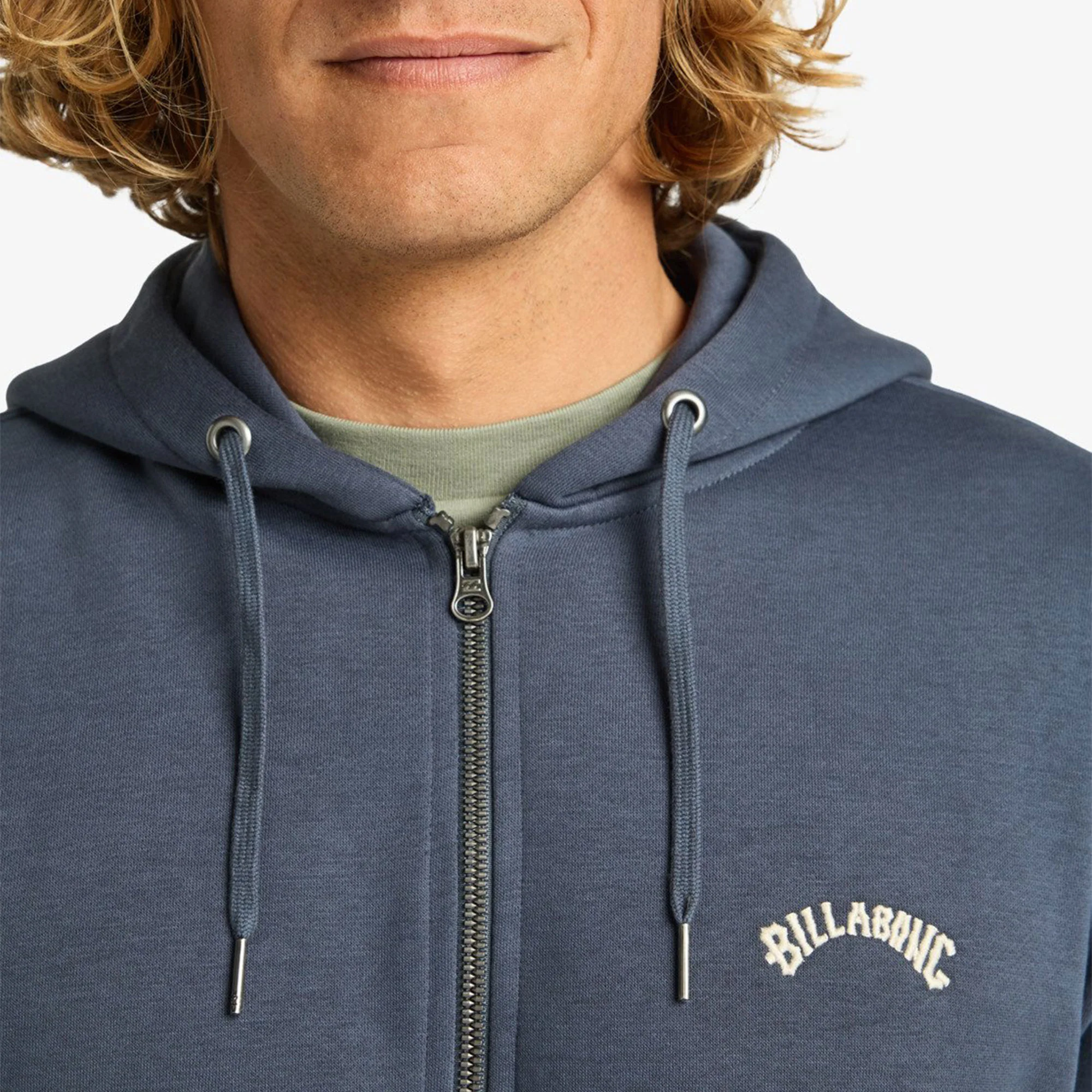 Billabong Arch FZ Hoodie Ombre Blue - Image 3
