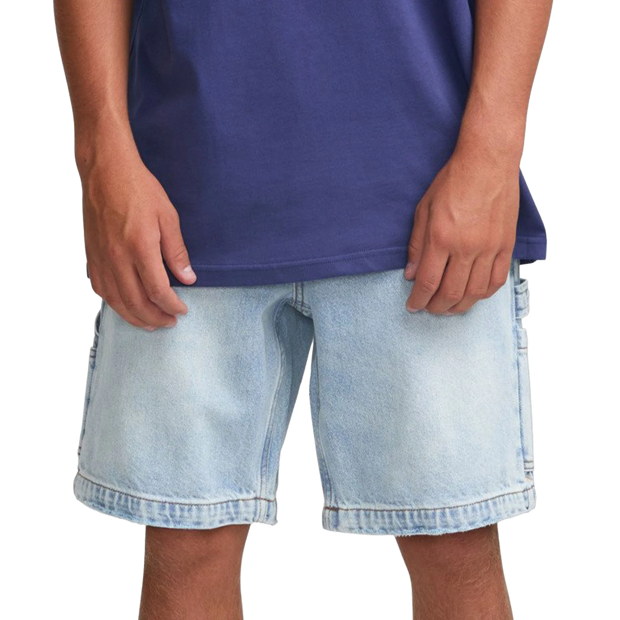 Billabong Bad Dog Denim Short Bleached Aqua - Image 2