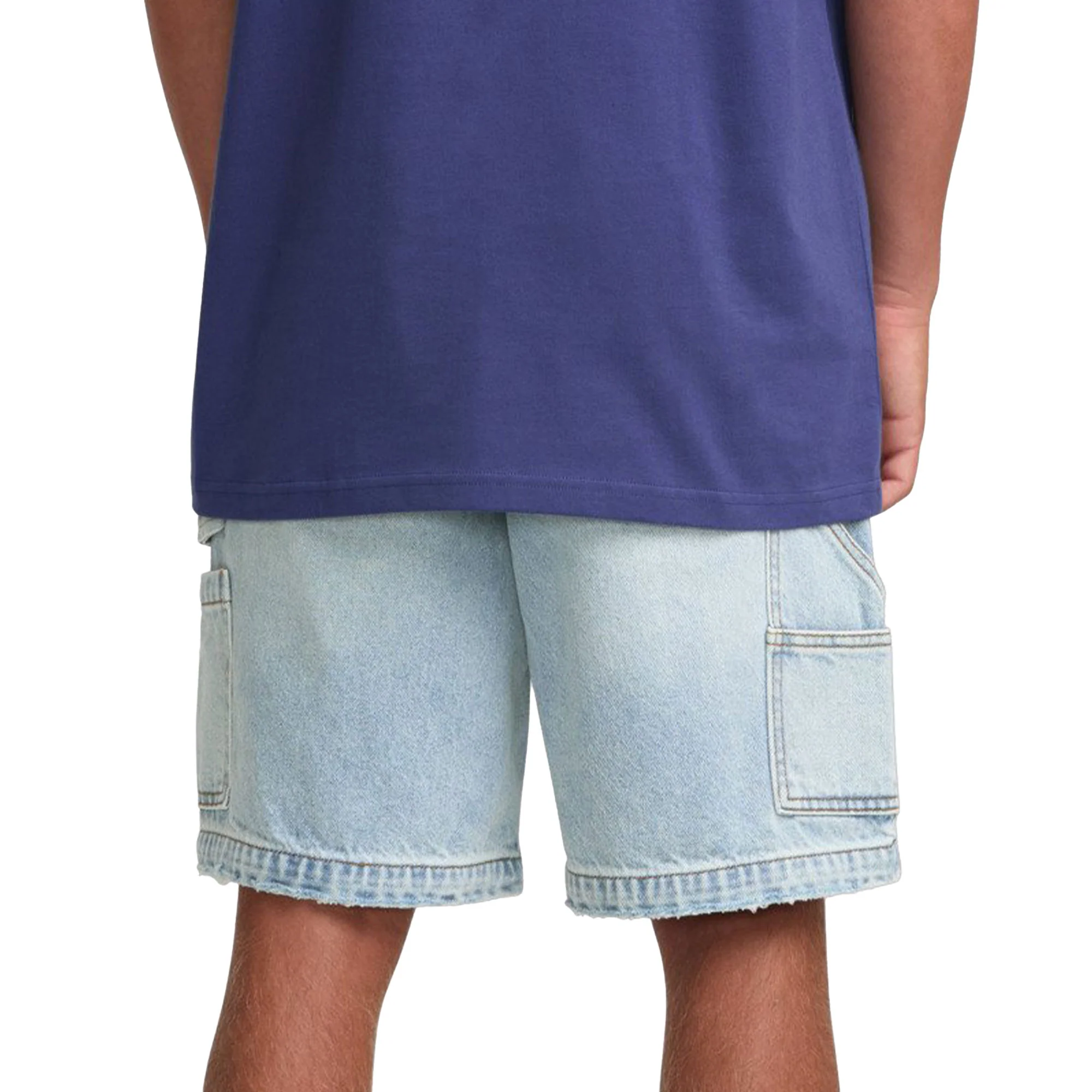 Billabong Bad Dog Denim Short Bleached Aqua - Image 3