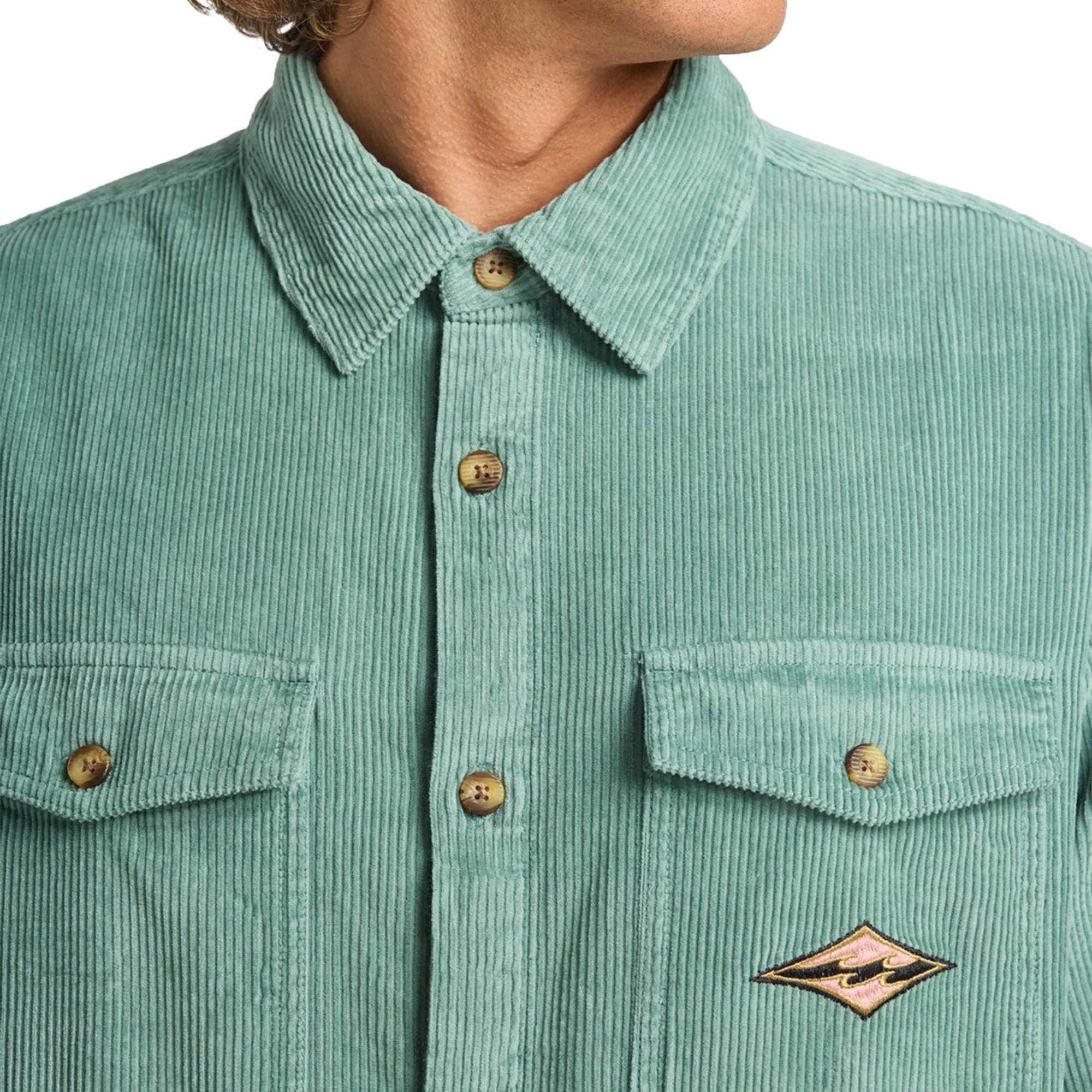 Billabong Bond Days LS Shirt Sagebrush - Image 3