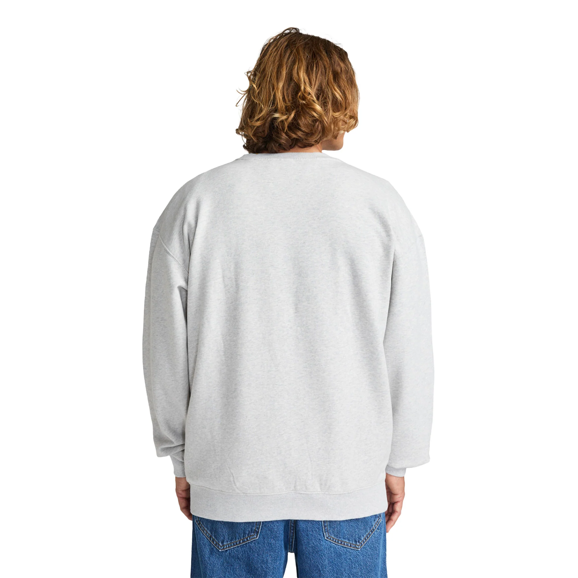 Billabong Core Lord Crew Light Grey Heather - Image 2