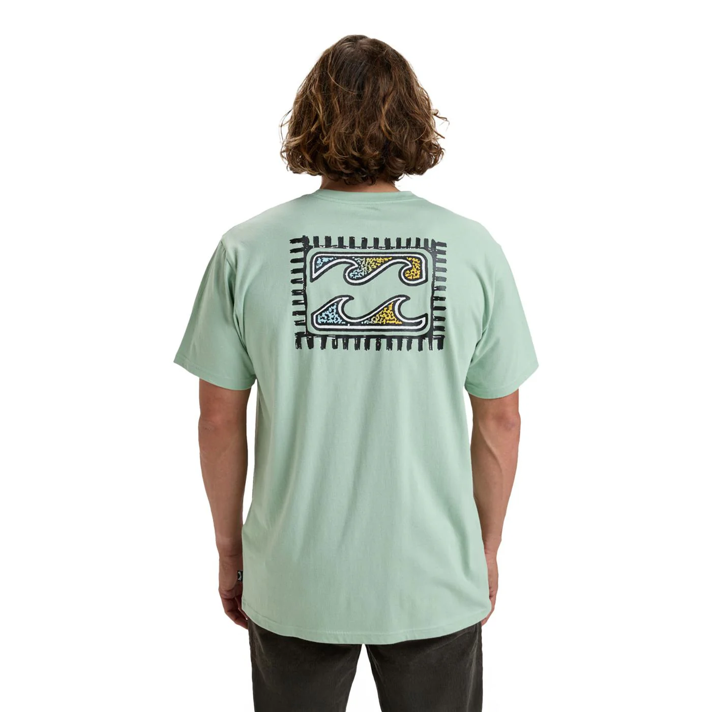 Billabong Crayon Wave T-Shirt Seafoam