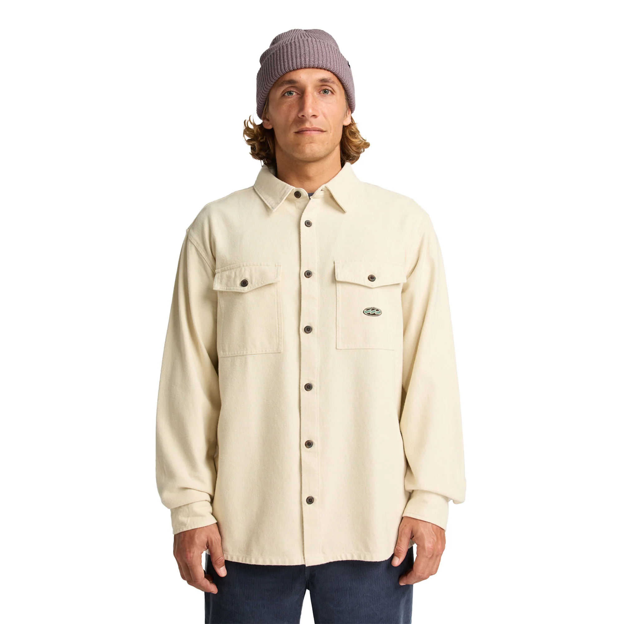 Billabong Del Mar Flannel LS Shirt Sand