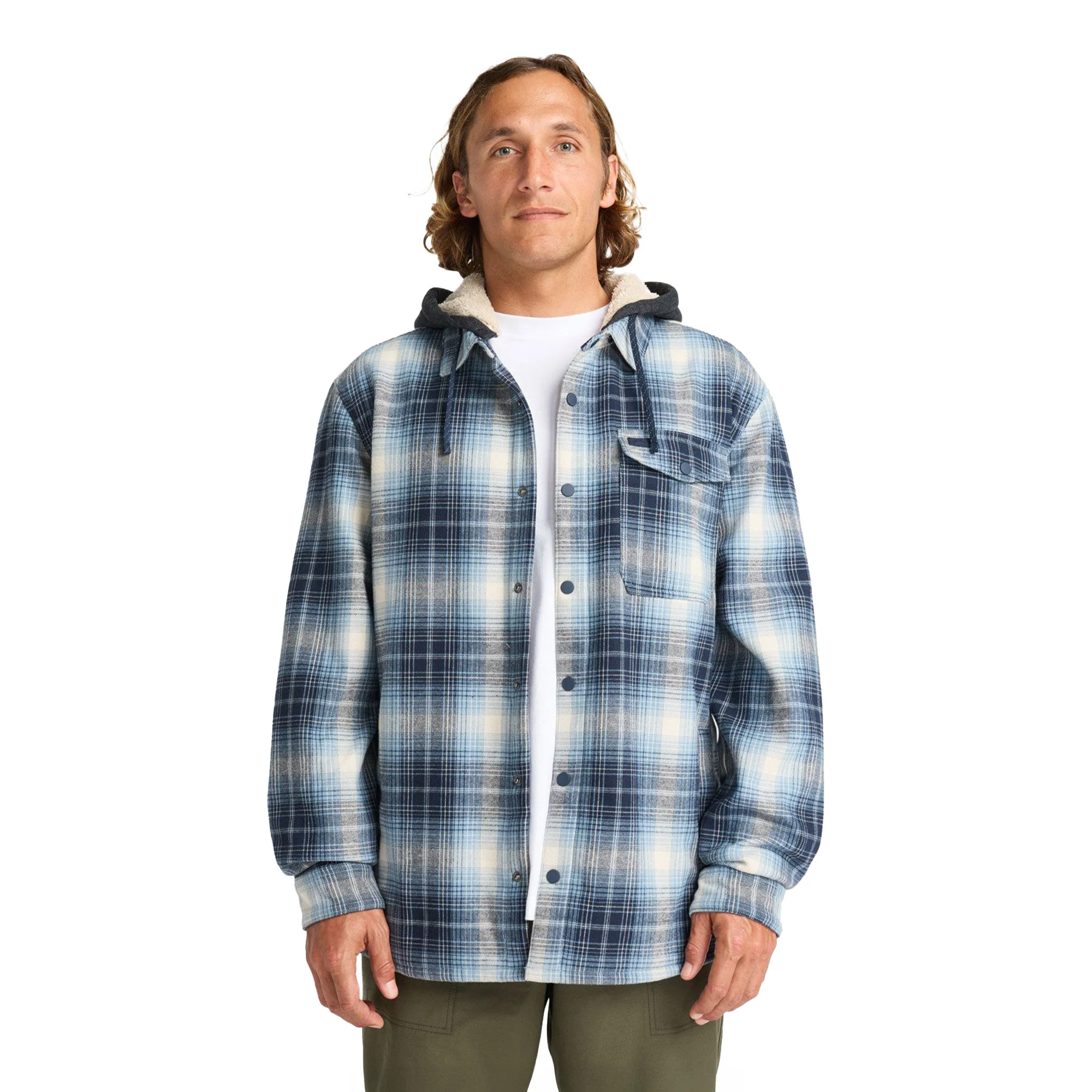 Billabong Furnace Bonded Flannel Overshirt Chino