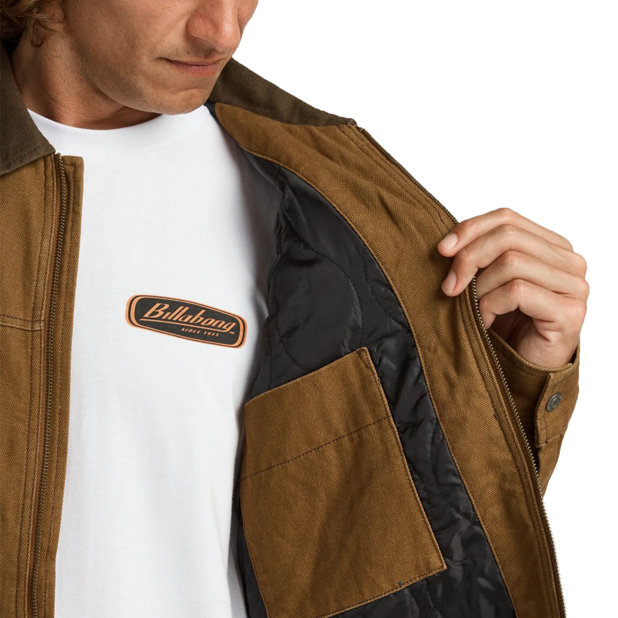 Billabong Jimmy Mogul Jacket Tobacco - Image 4