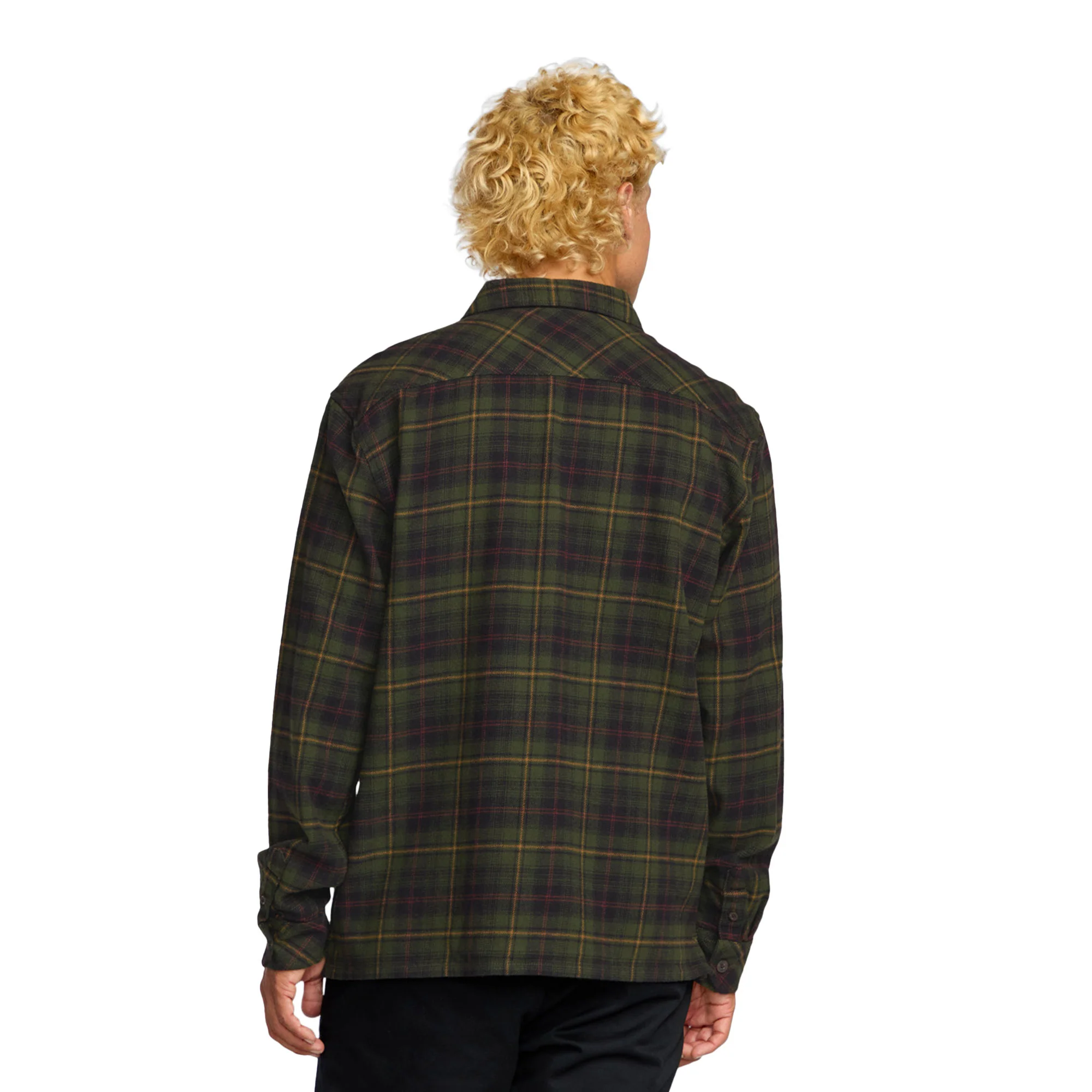 Billabong Offshore Flannel LS Shirt Black - Image 2