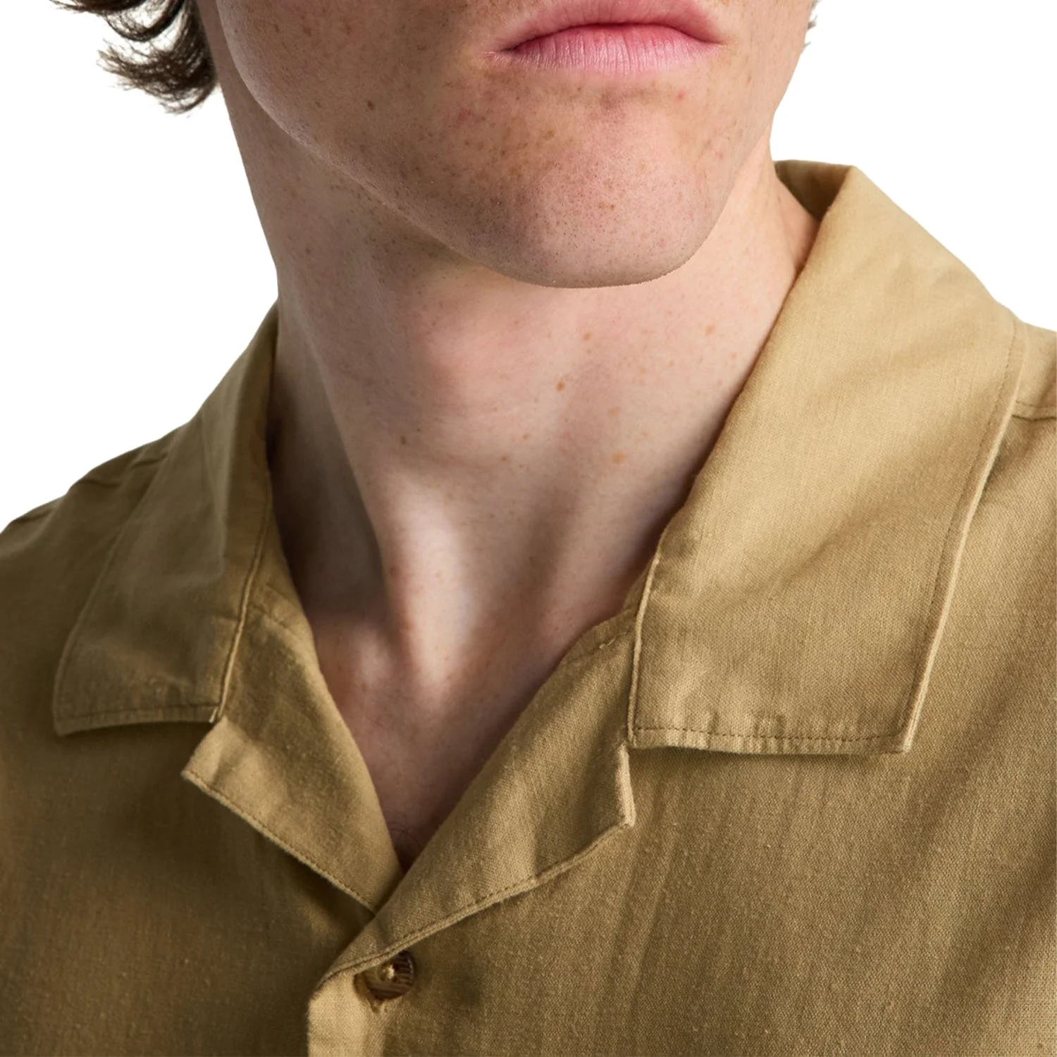 Billabong SS Vacay Linen Shirt Castle Rock - Image 3