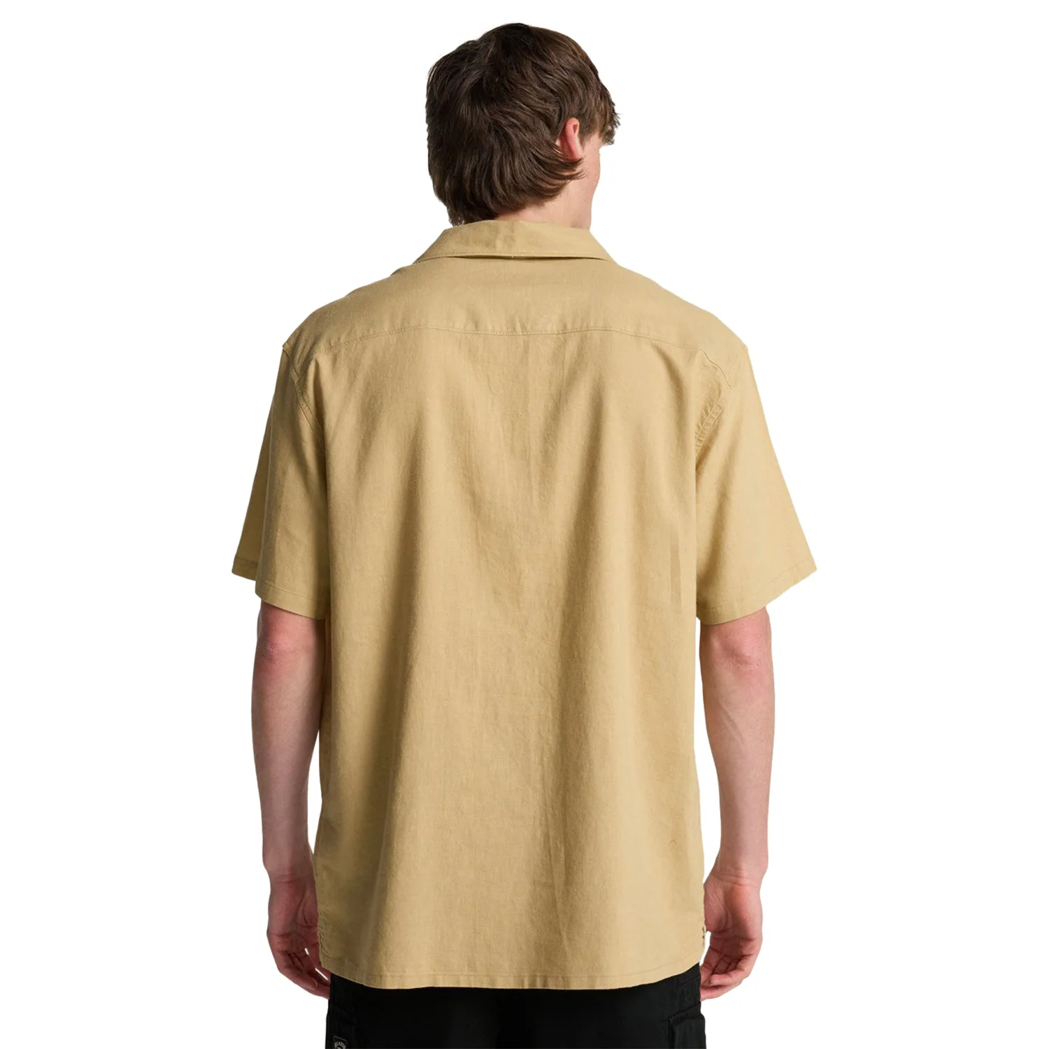 Billabong SS Vacay Linen Shirt Castle Rock - Image 4