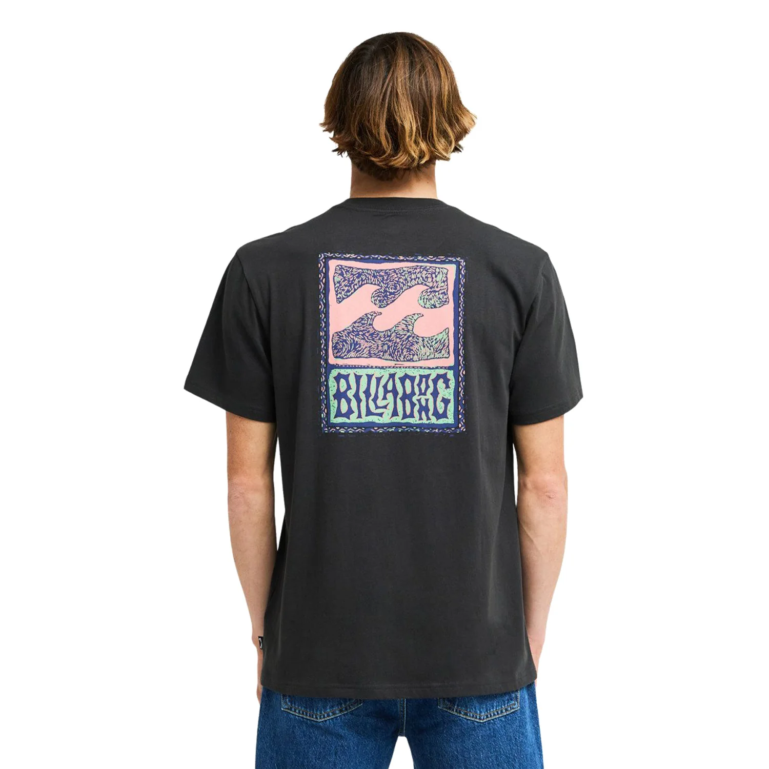 Billabong Stamp T-Shirt Washed Black - Image 4