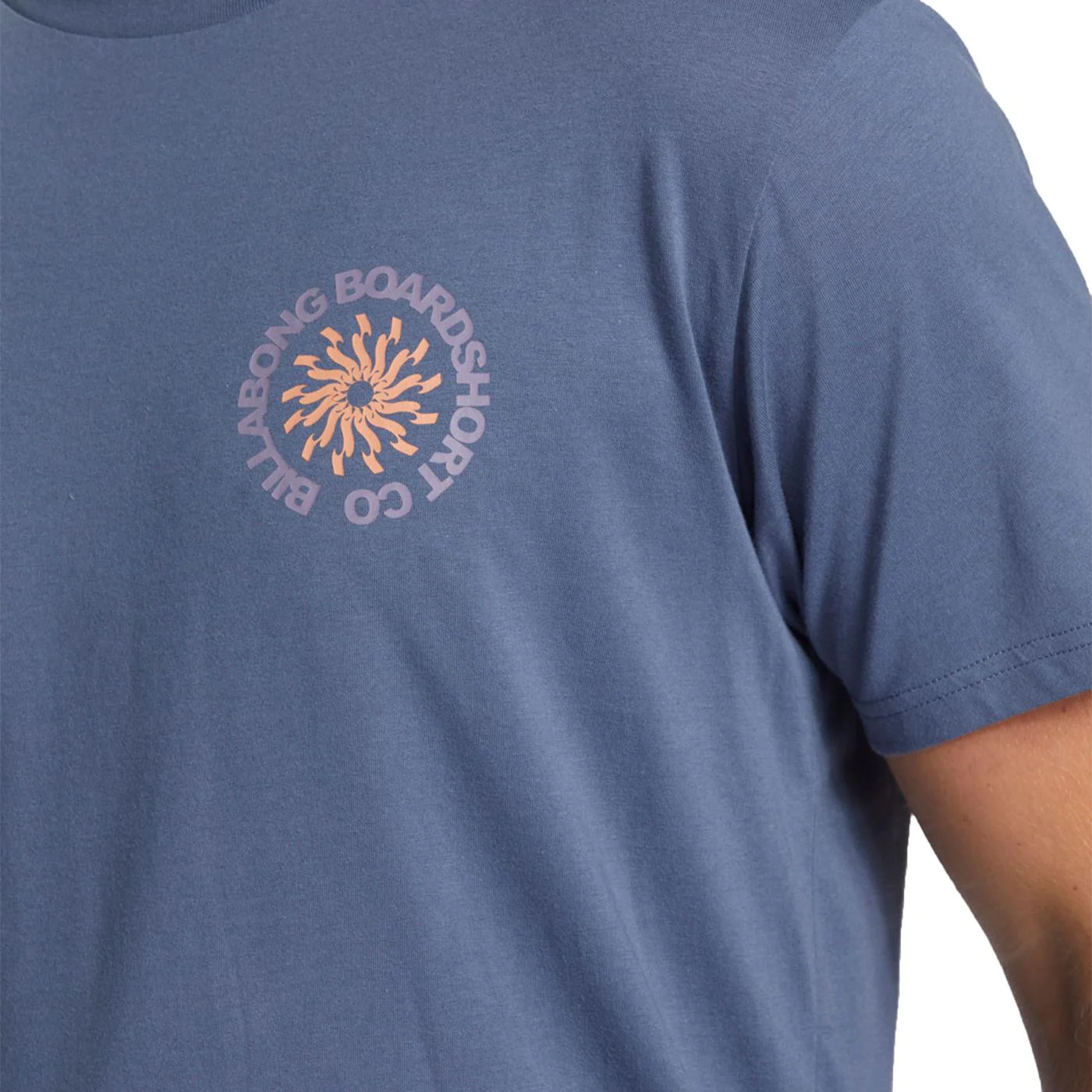 Billabong Whirlpool T-Shirt Slate Blue - Image 4
