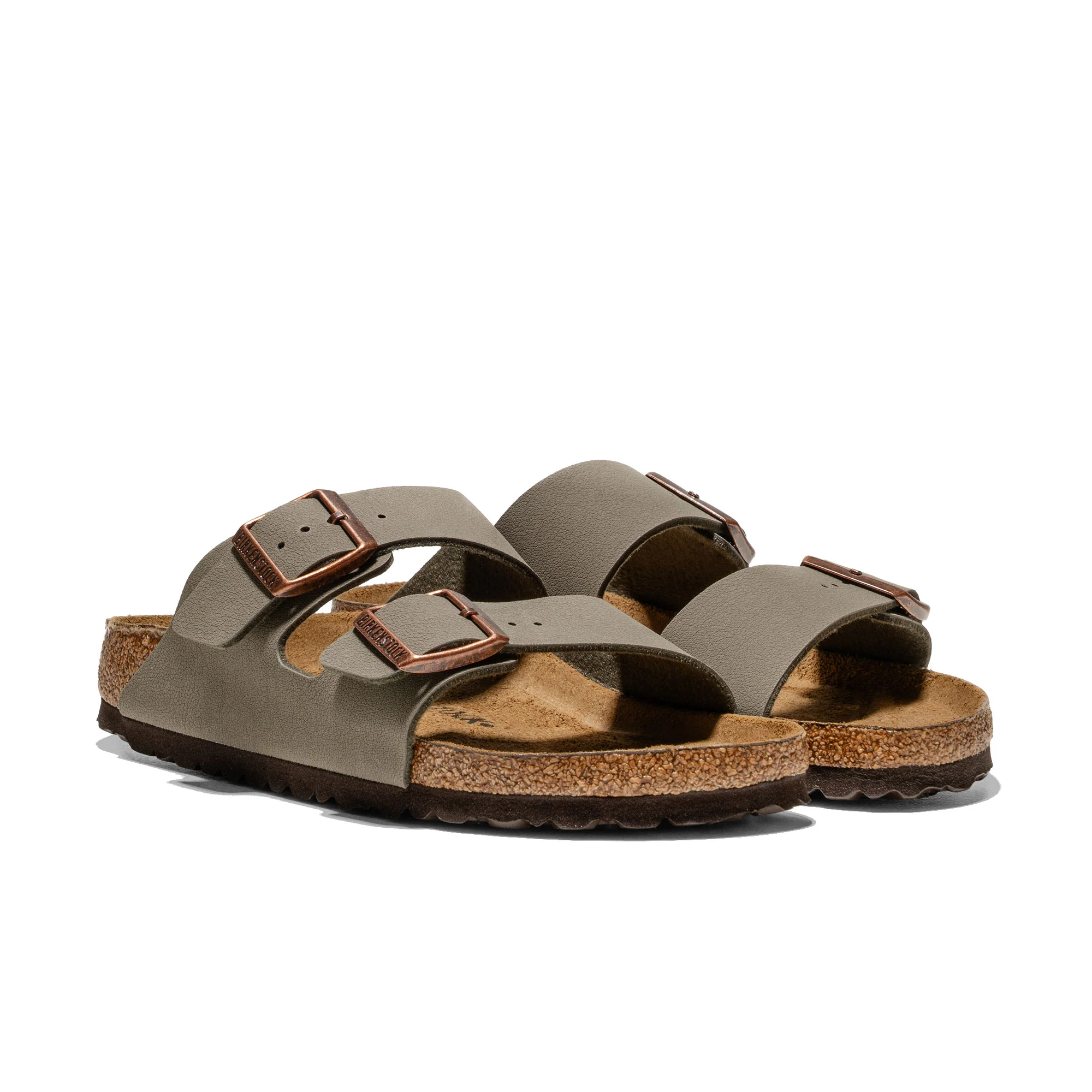 Birkenstock Arizona BF Nubuck Stone - Image 2