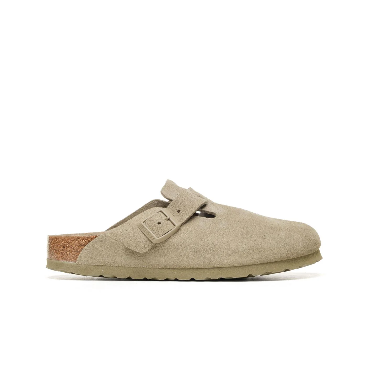 Birkenstock Boston Soft Footbed Faded Khaki