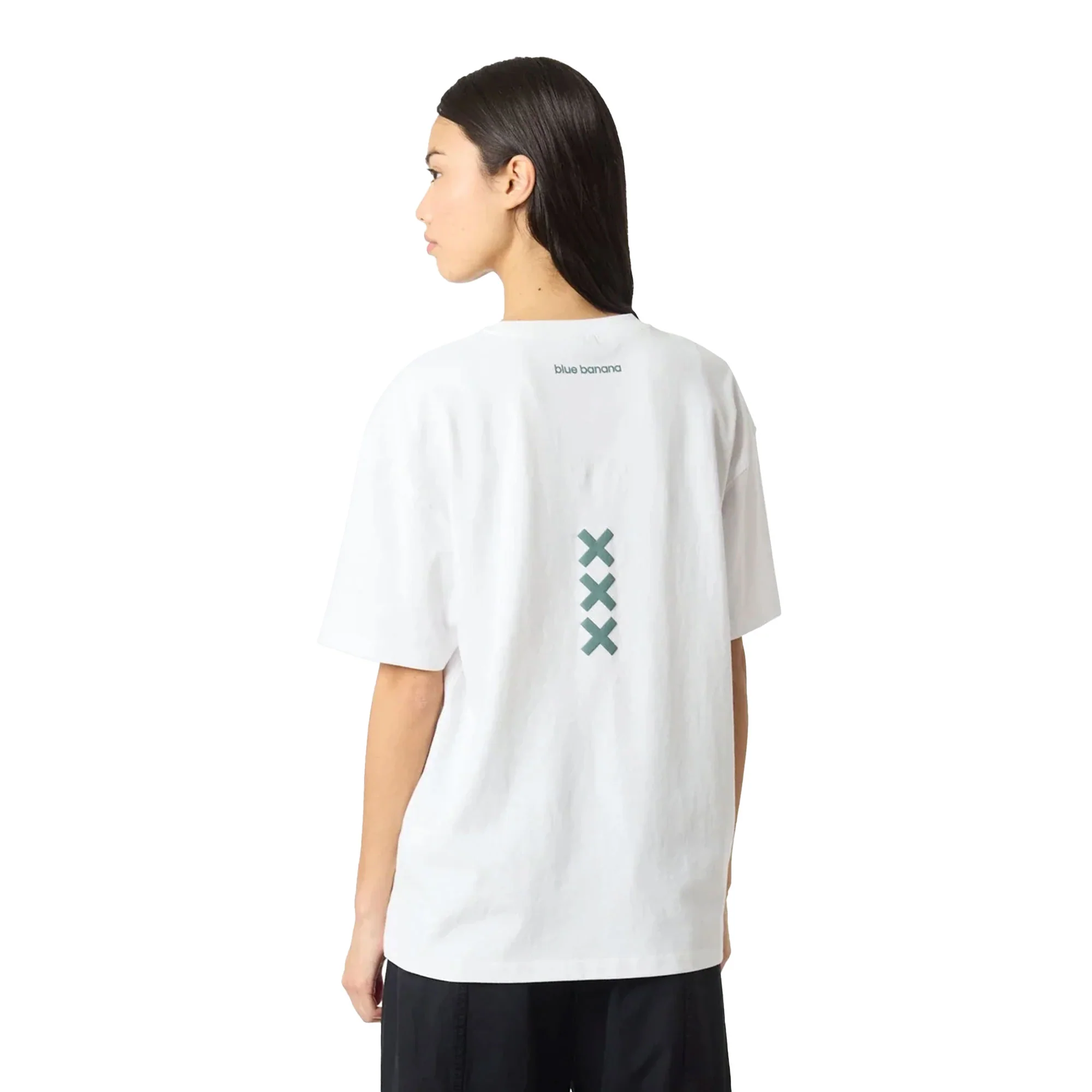 Blue Banana Bonfire Tee White - Image 2