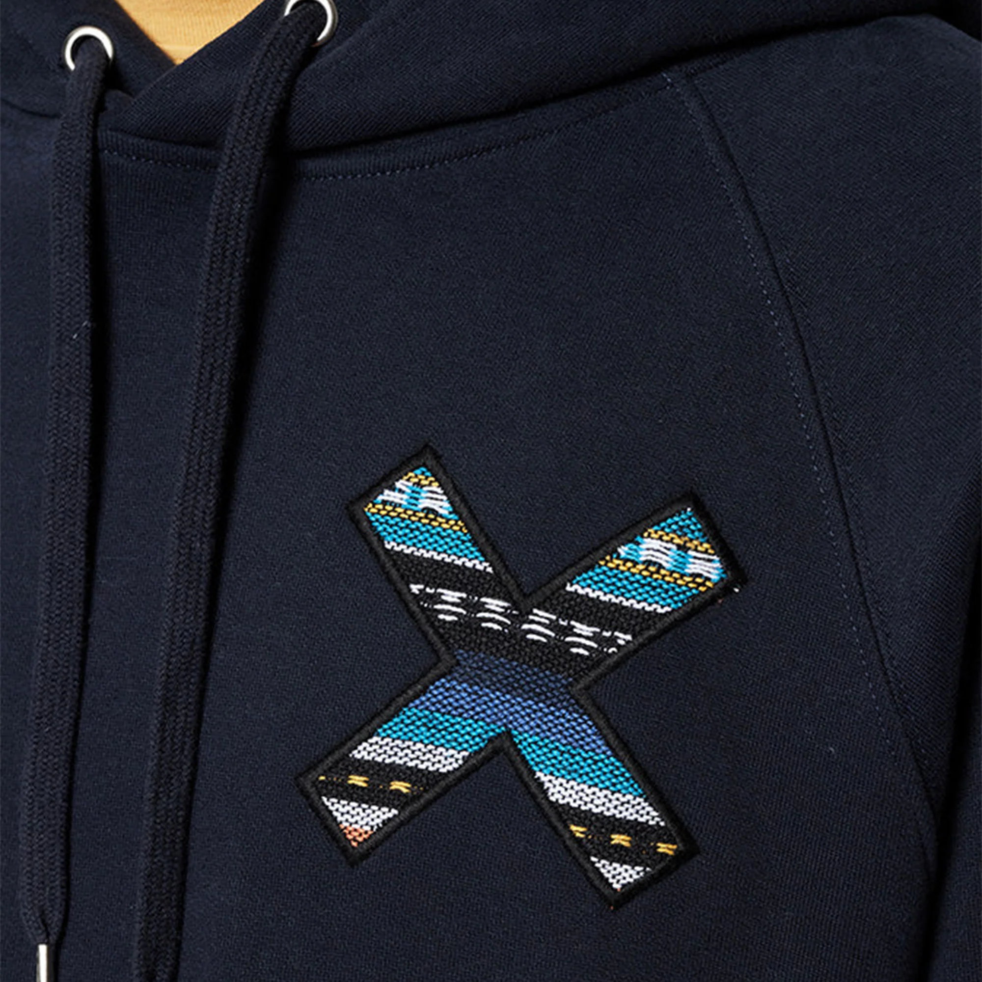 Blue Banana Classic Hoodie Navy - Image 3