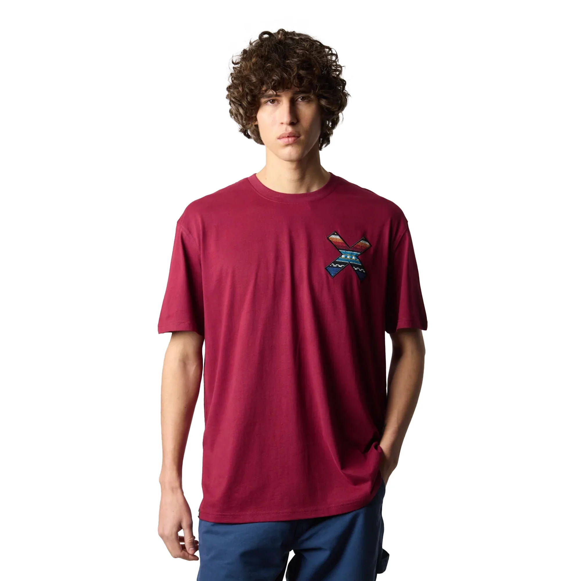 Blue Banana Classic Tee Burgundy - Image 2