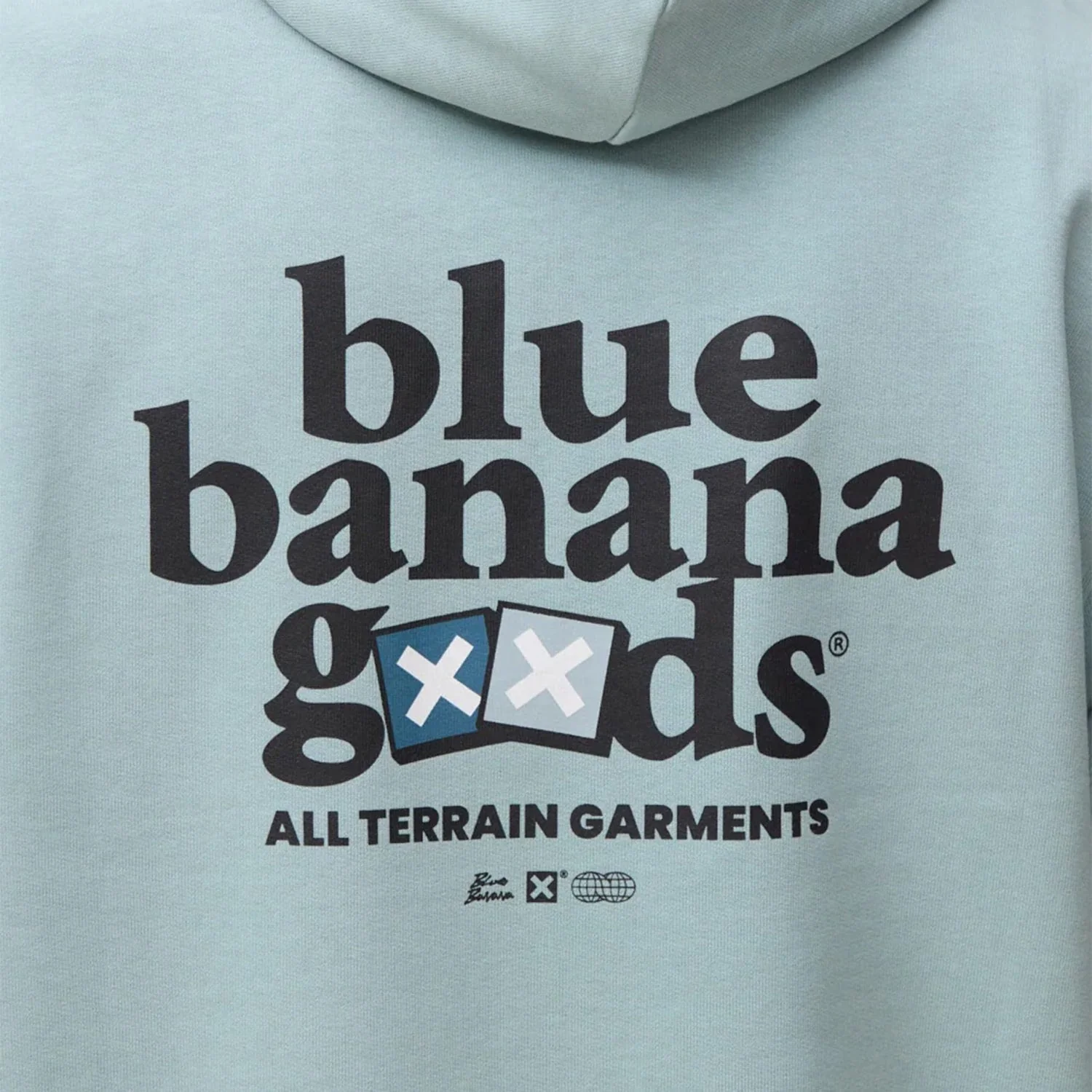 Blue Banana Goods Full Zip Hoodie Mist - Image 4