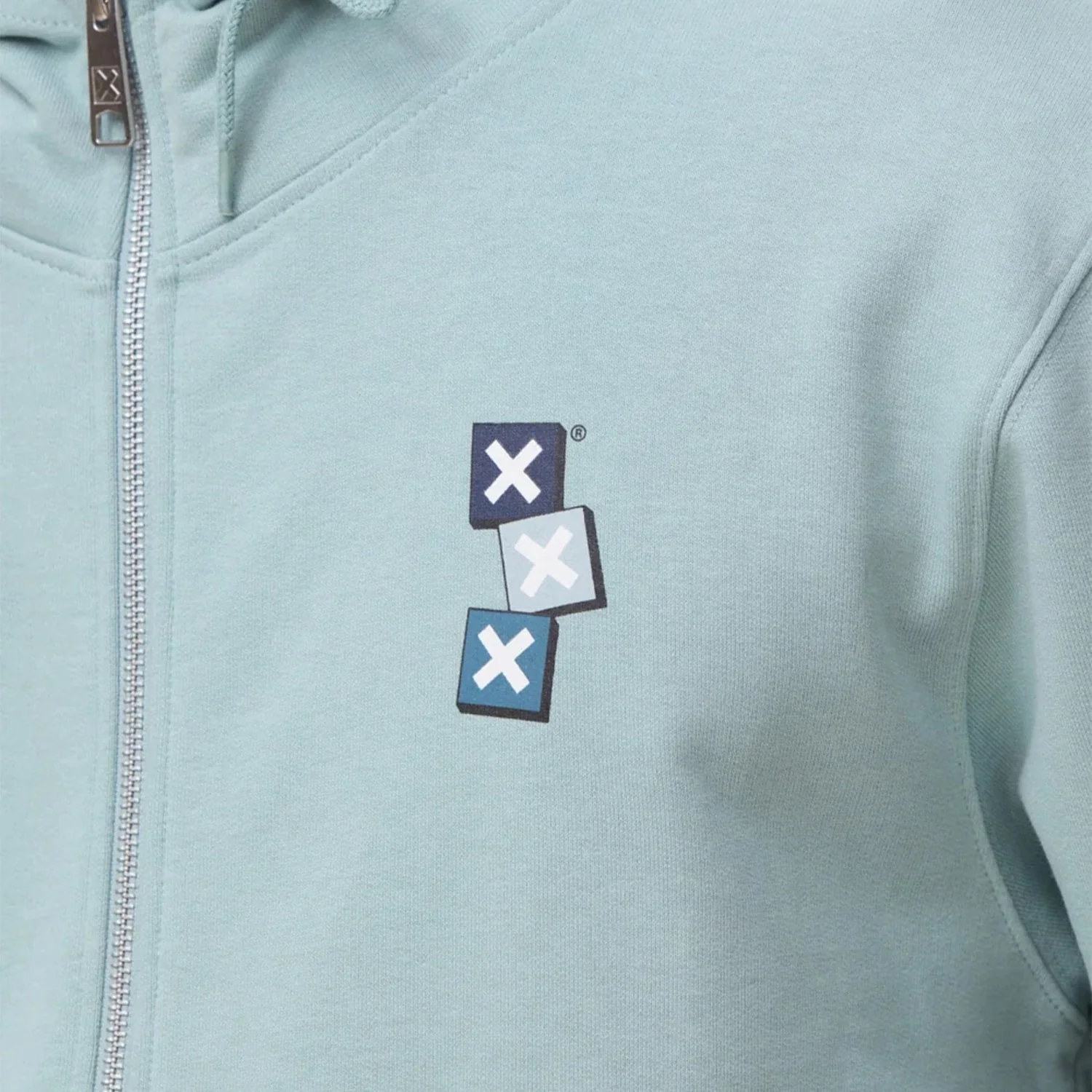 Blue Banana Goods Full Zip Hoodie Mist - Image 5