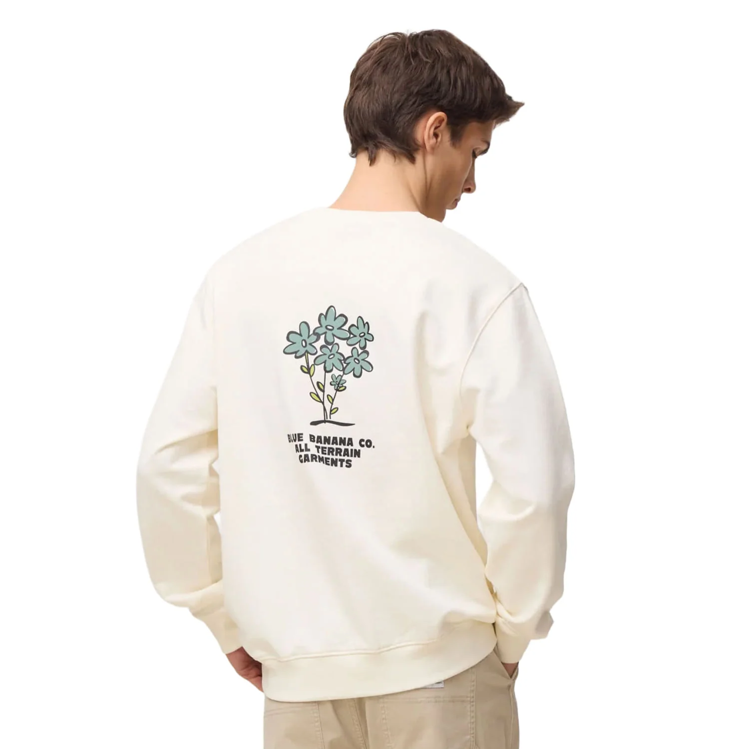 Blue Banana Grow Crew Off-White - Image 2