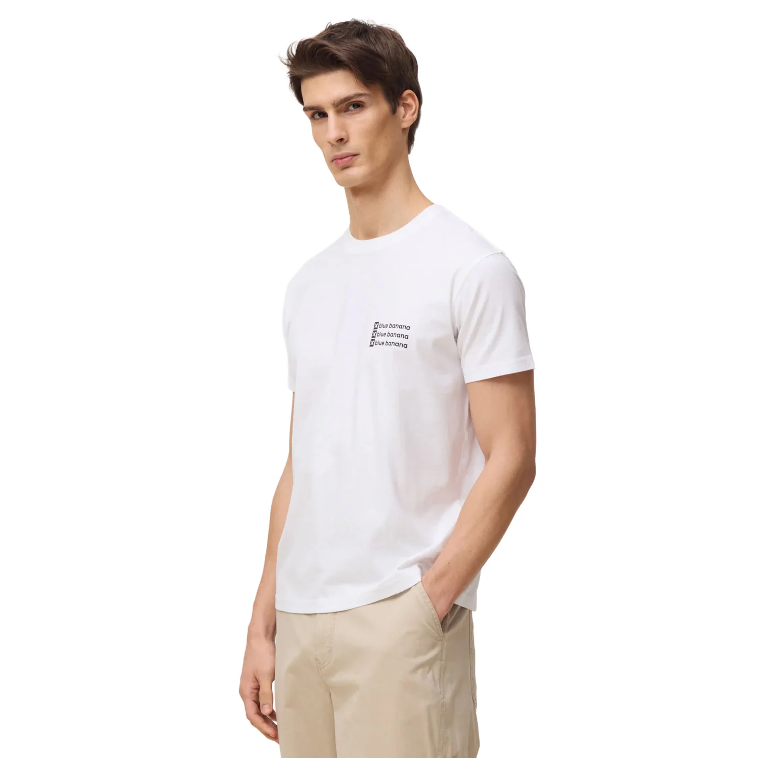 Blue Banana Harvey Tee White