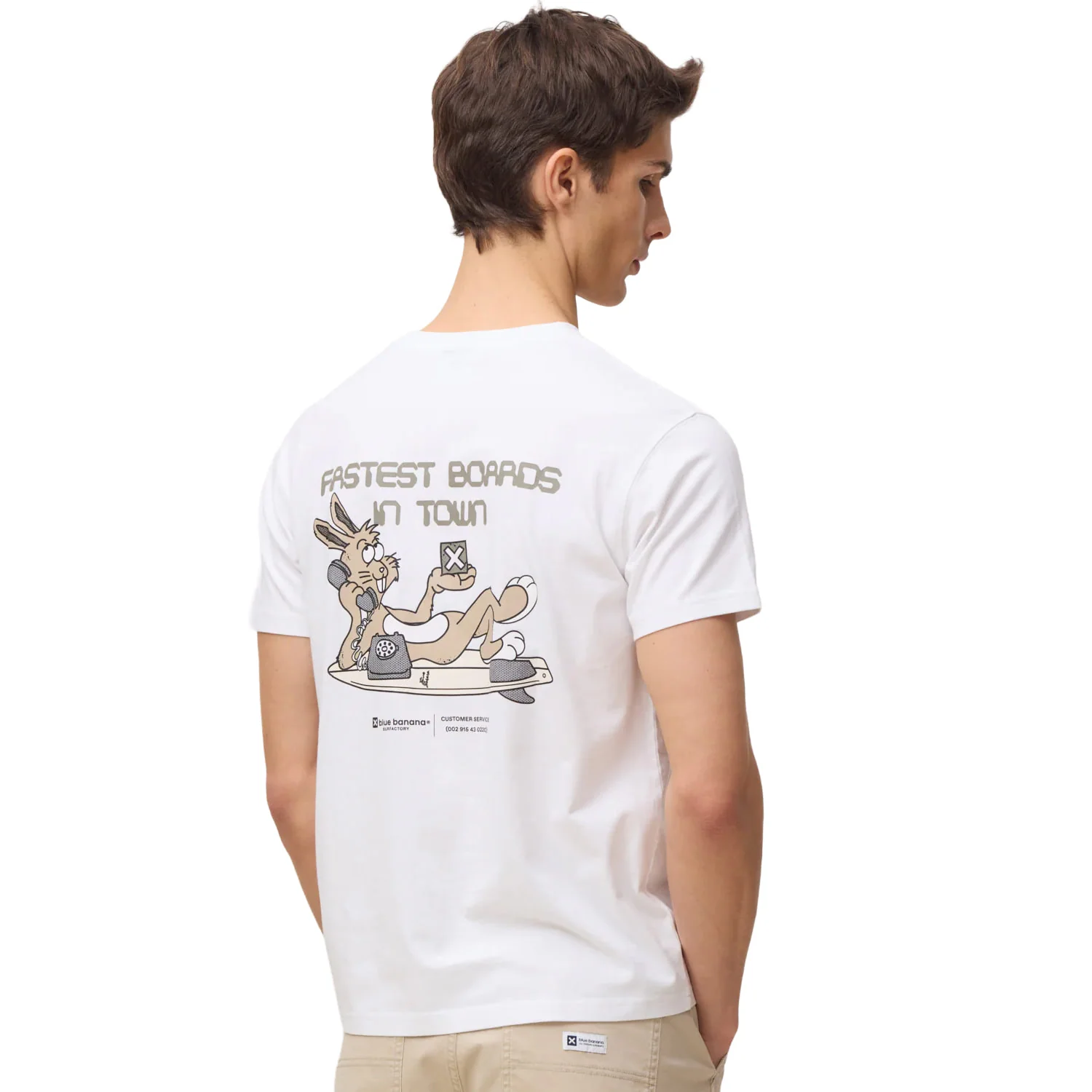 Blue Banana Harvey Tee White - Image 2