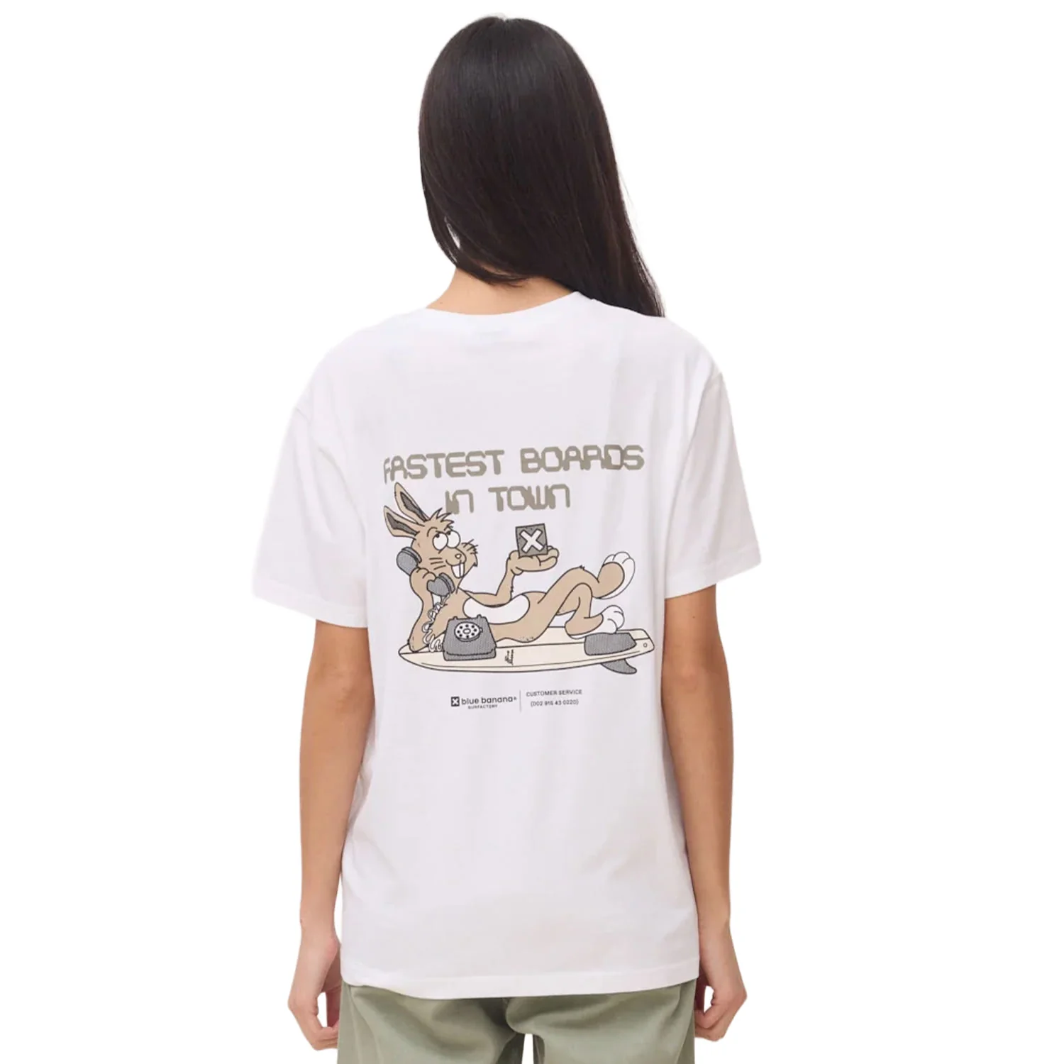 Blue Banana Harvey Tee White - Image 4
