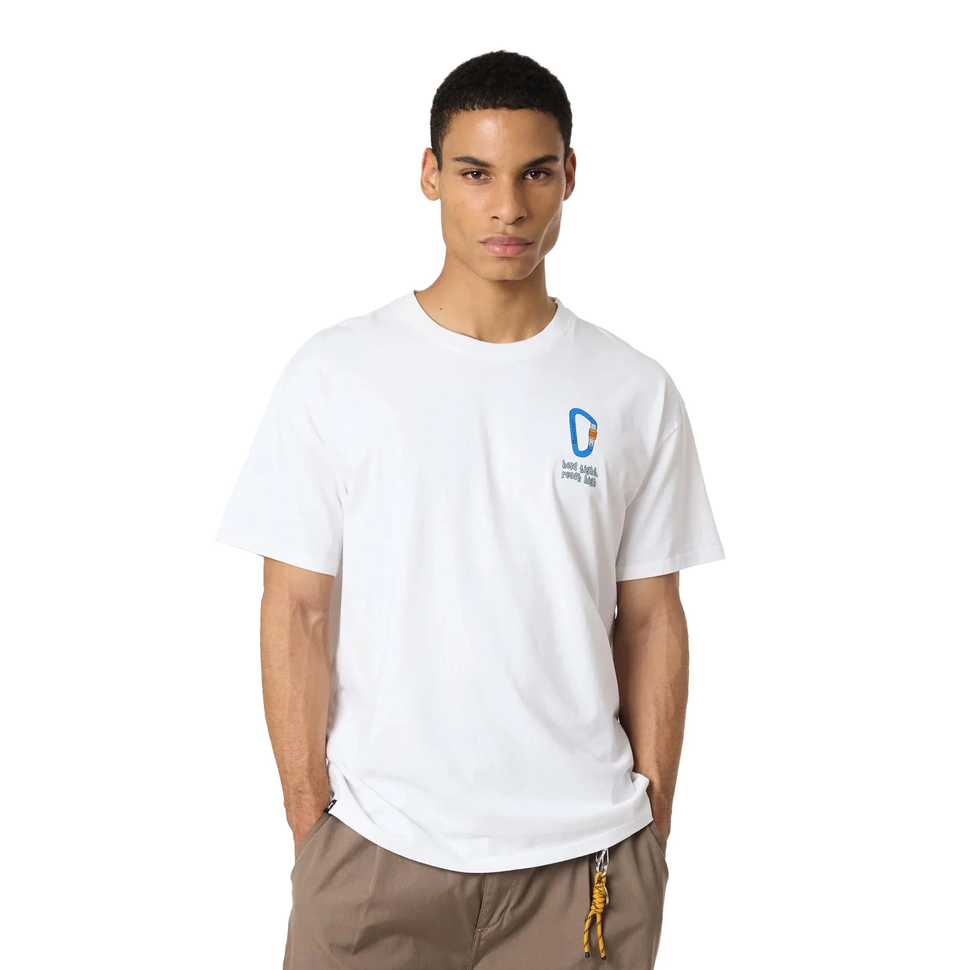 Blue Banana High Tee White