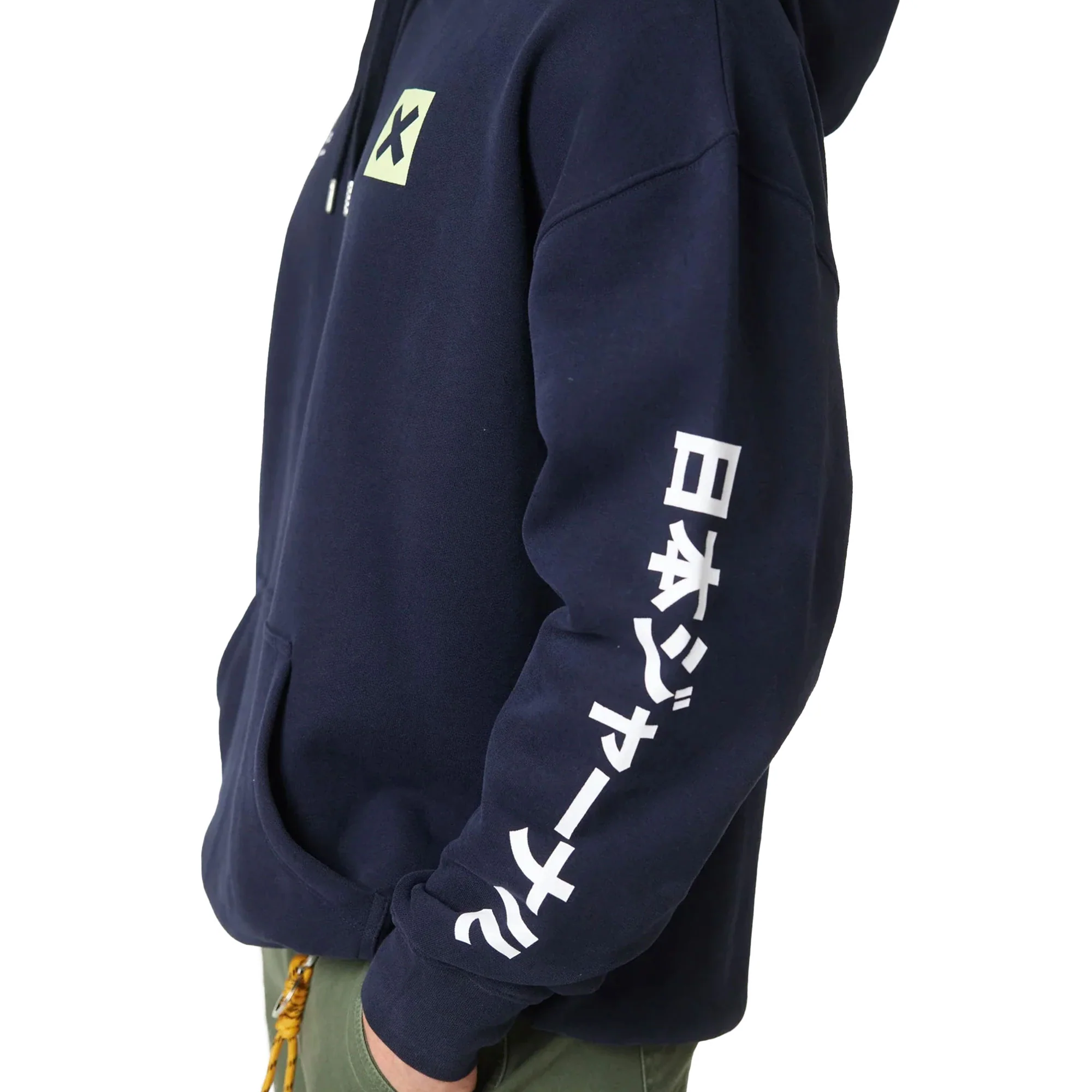 Blue Banana Journal Hoodie Navy - Image 3