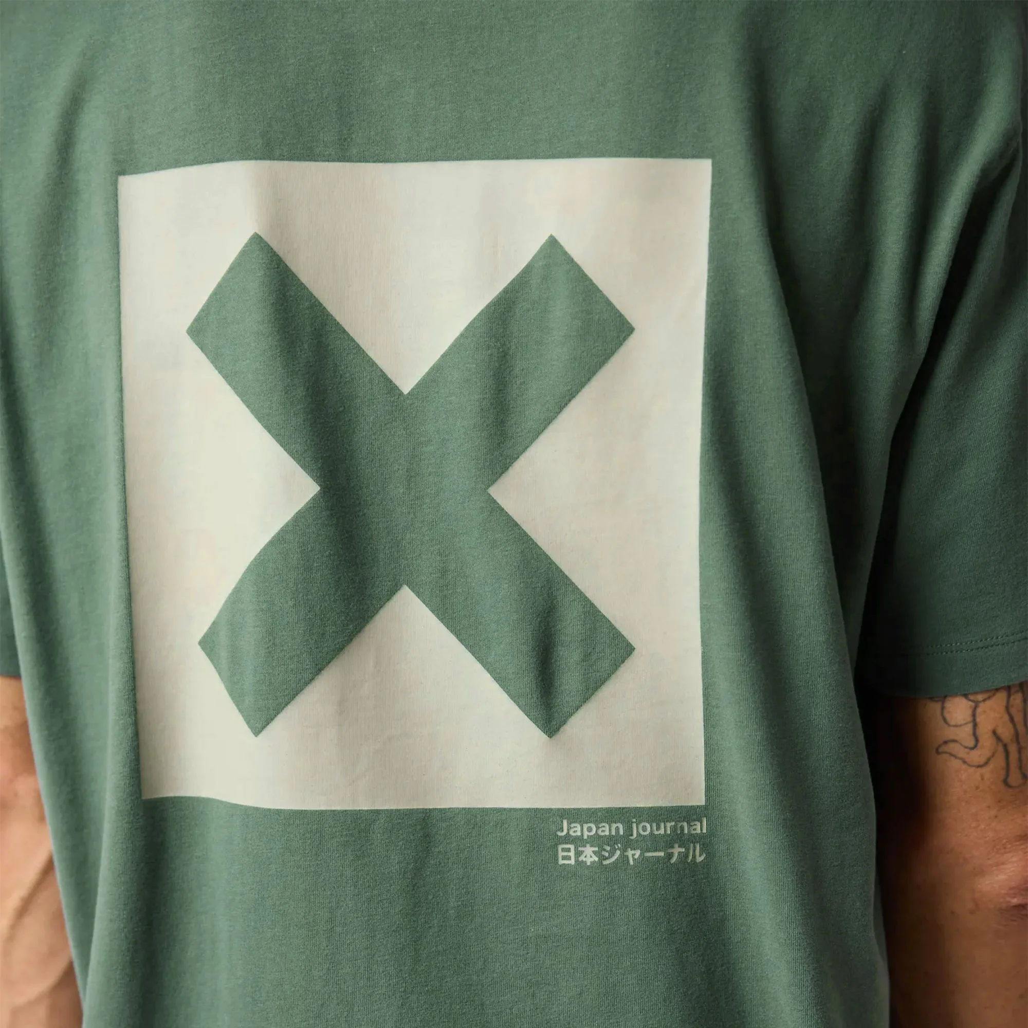 Blue Banana Nature Tee Trekking Green - Image 3