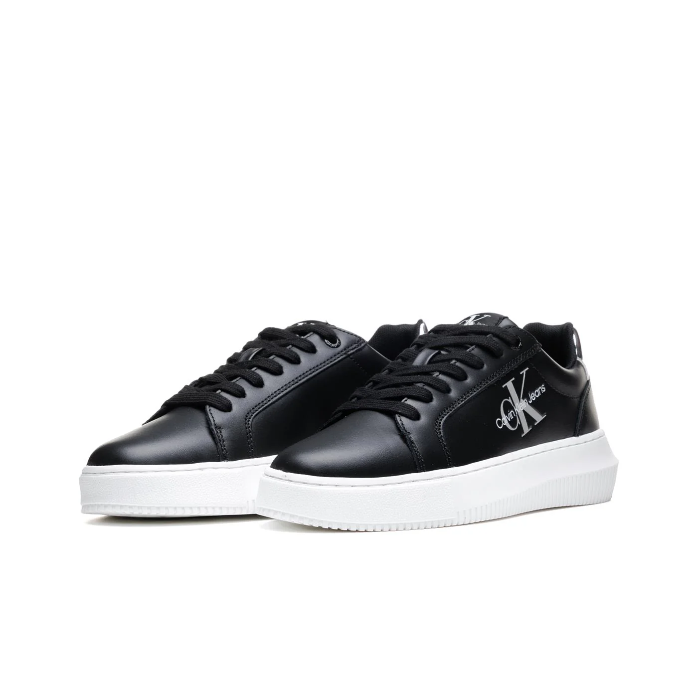 Calvin Klein Jeans Chunky Cupsole Mono Black/Silver - Image 3