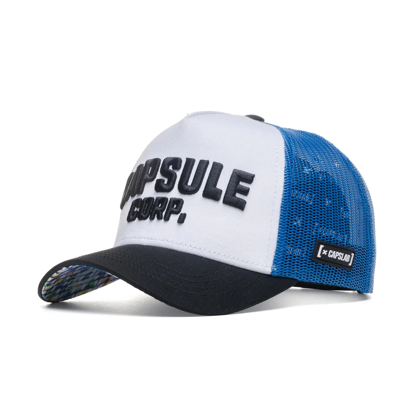Capslab Dragon Ball Capsule Corp. Cap Black/White/Royal - Image 2