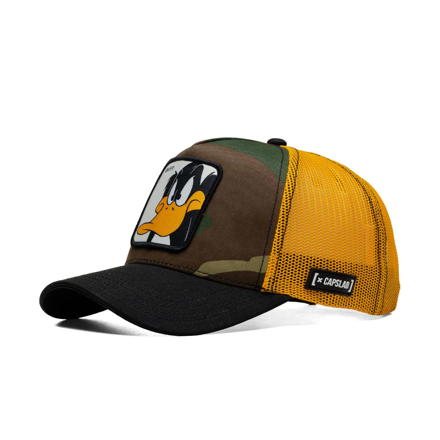 Capslab Looney Tunes Daffy Duck Trucker Camo/Black/Yellow - Image 2