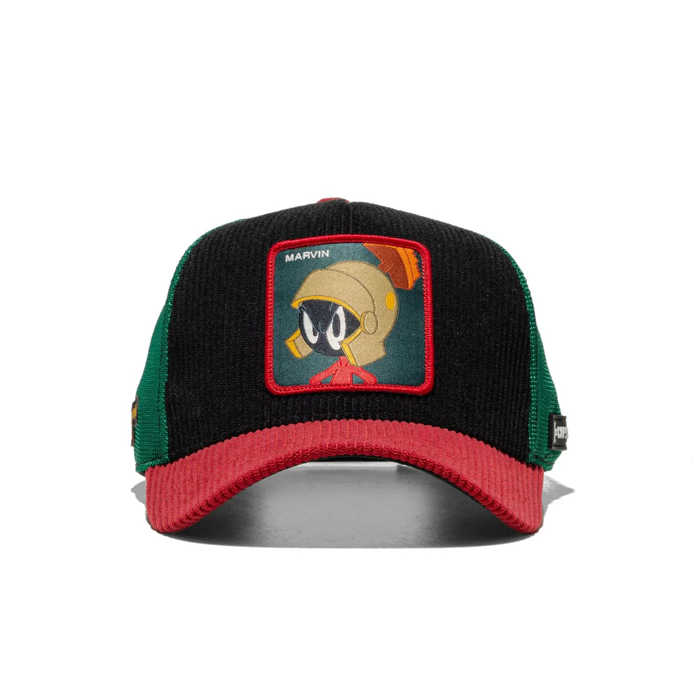Capslab Looney Tunes Marvin Trucker Cap Black/Burgundy/Green