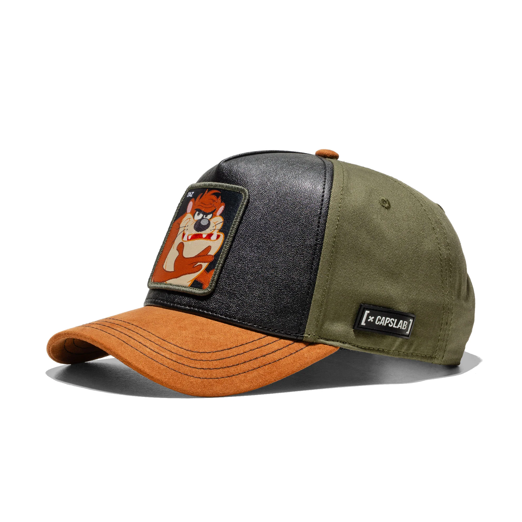 Capslab Looney Tunes Taz Cap Black/Brown/Green - Image 2