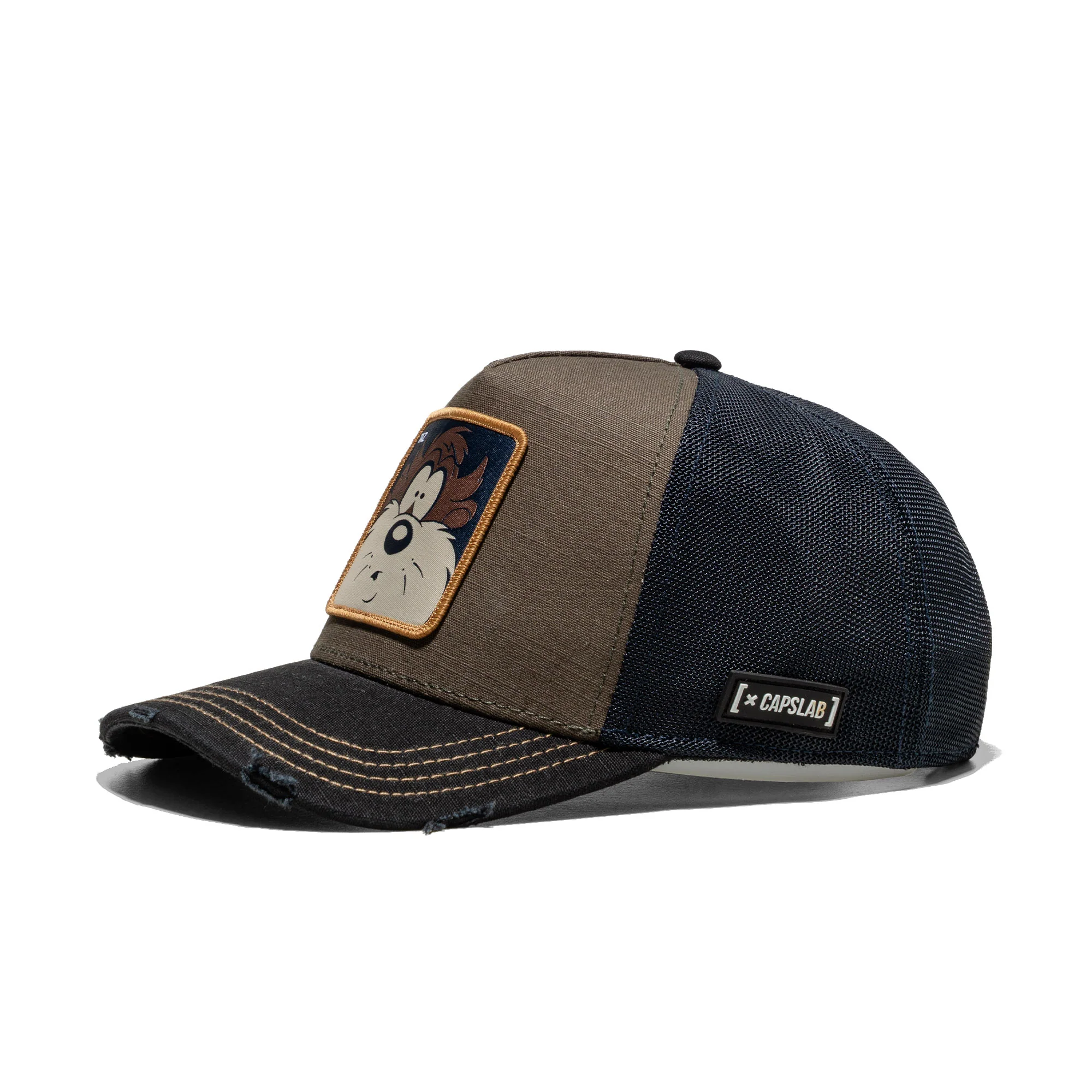 Capslab Looney Tunes Taz Trucker Cap Brown/Black - Image 2