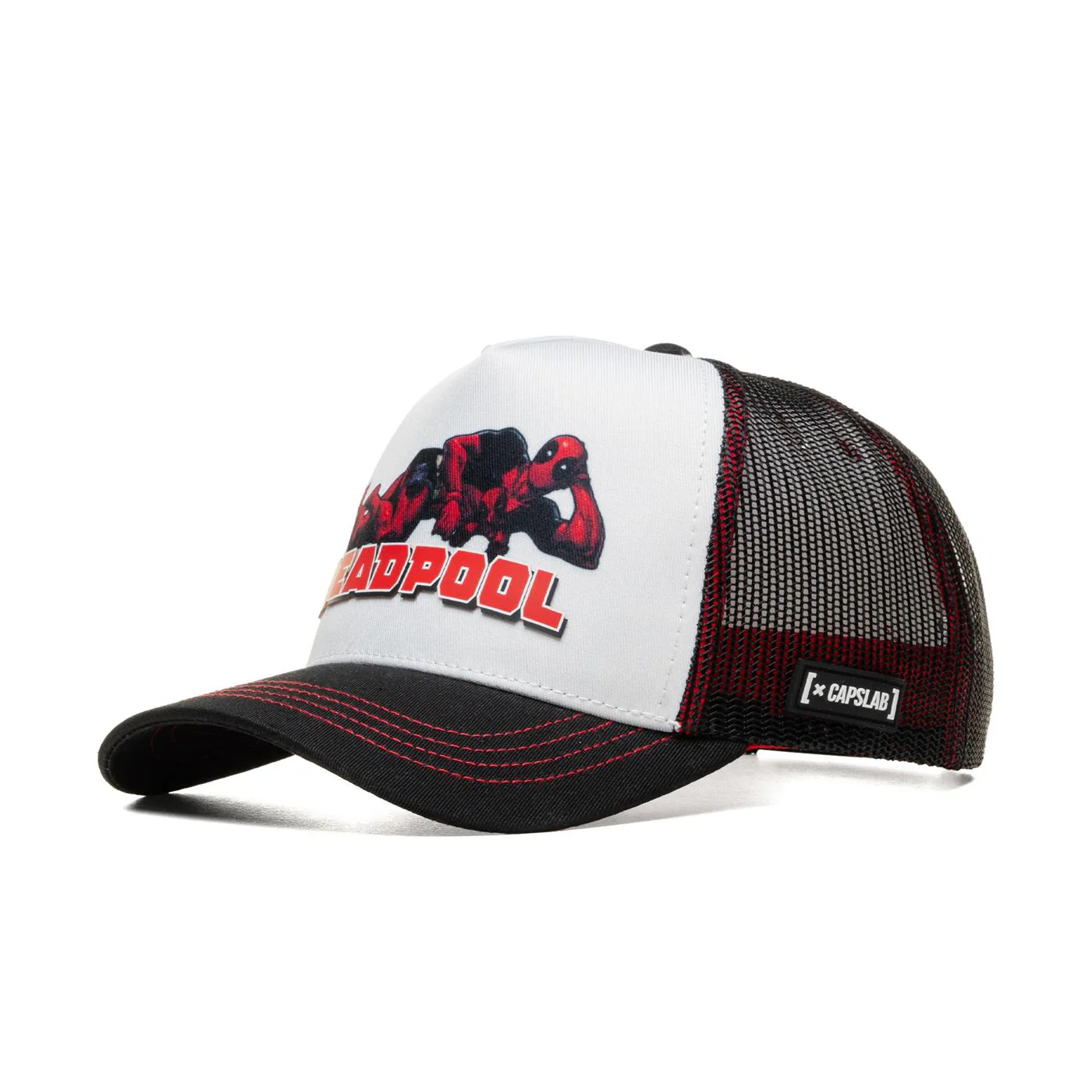 Capslab Marvel Deadpool Cap Black/White - Image 2