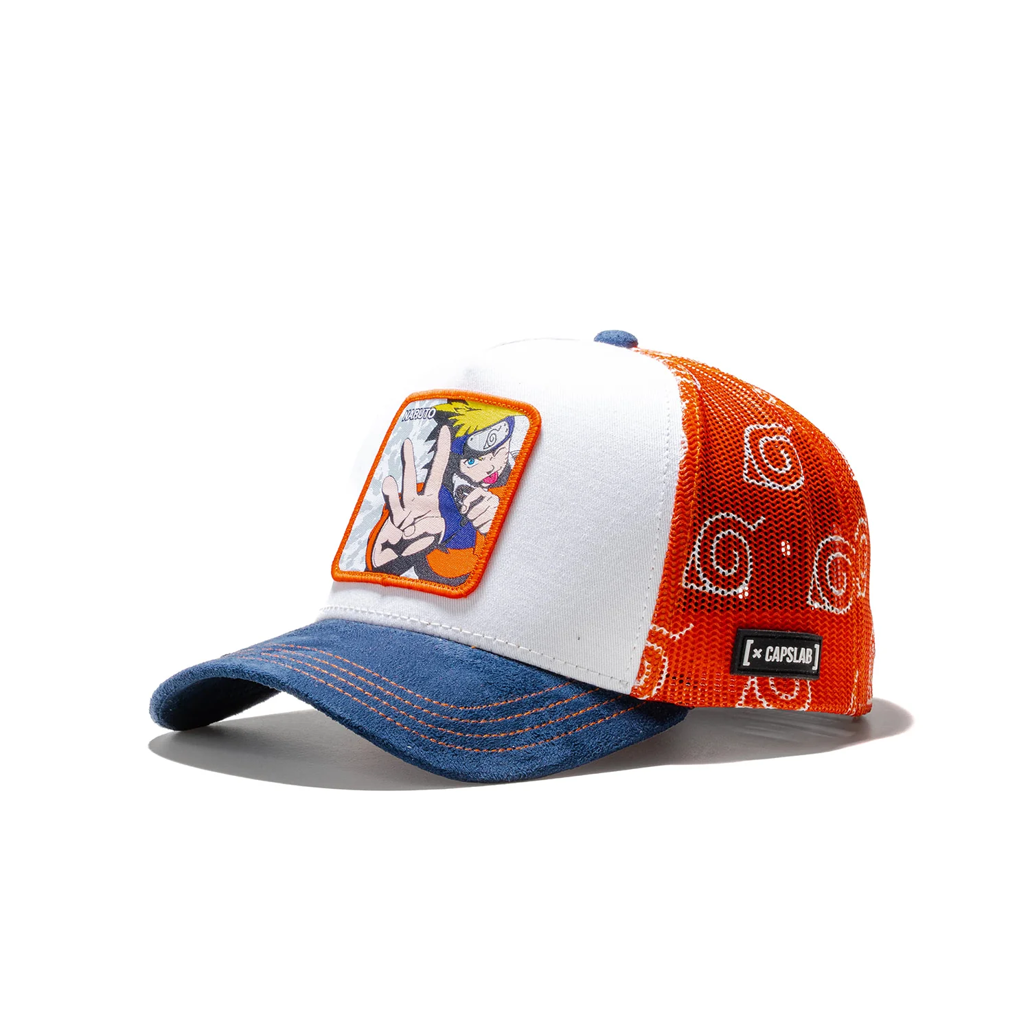 Capslab Naruto Shippuden Naruto Cap White/Black/Orange - Image 2