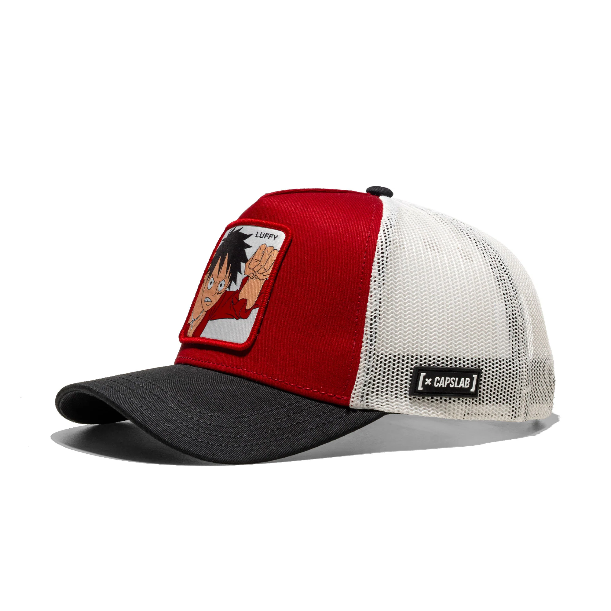 Capslab One Piece Luffy Cap Red/Black/White - Image 2