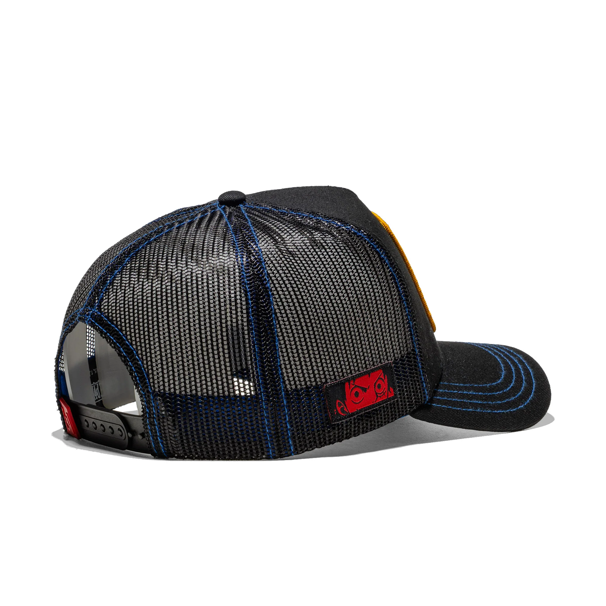 Capslab One Piece Luffy Trucker Cap Black - Image 3