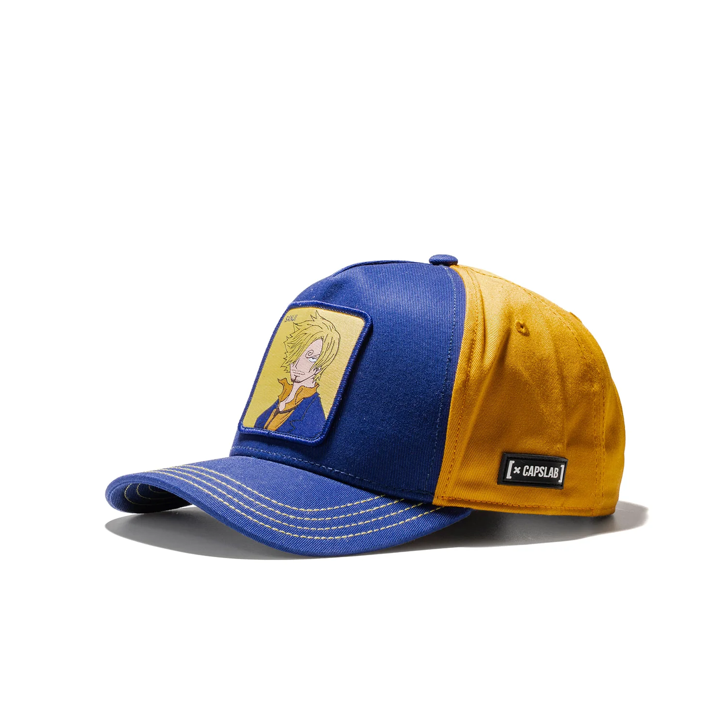 Capslab One Piece Sanji Cap Navy/Yellow - Image 2